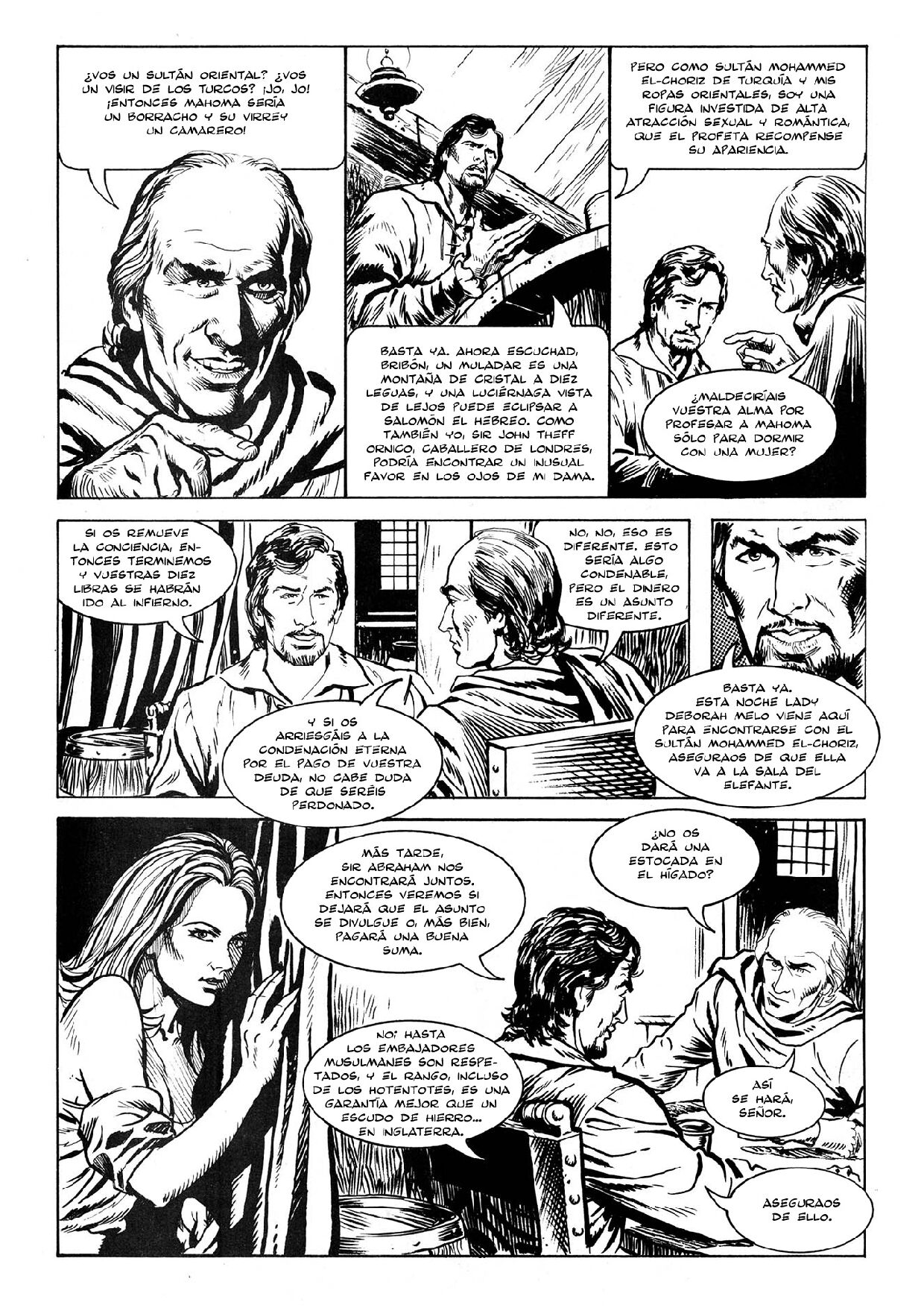 Robert E. Howard's Canciones de Bastardos page 6 full