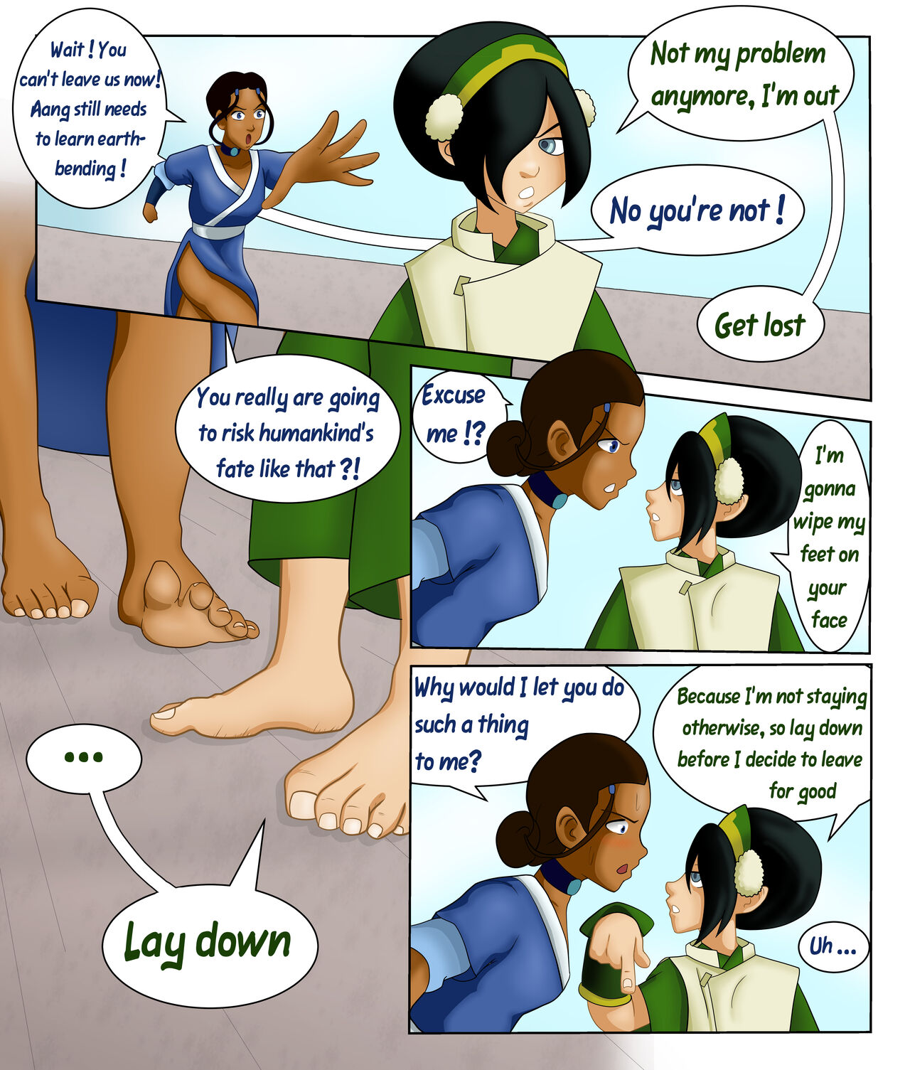 Katara's dilemma page 1 full