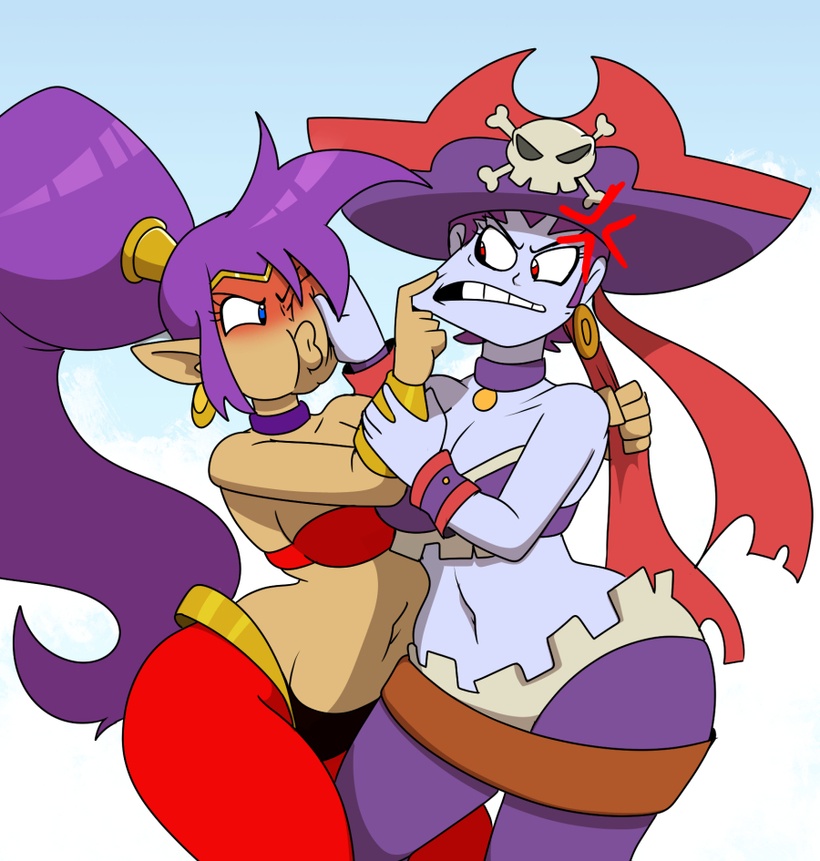 Sweet Defeat - Shantae & Risky Boots page 1 full