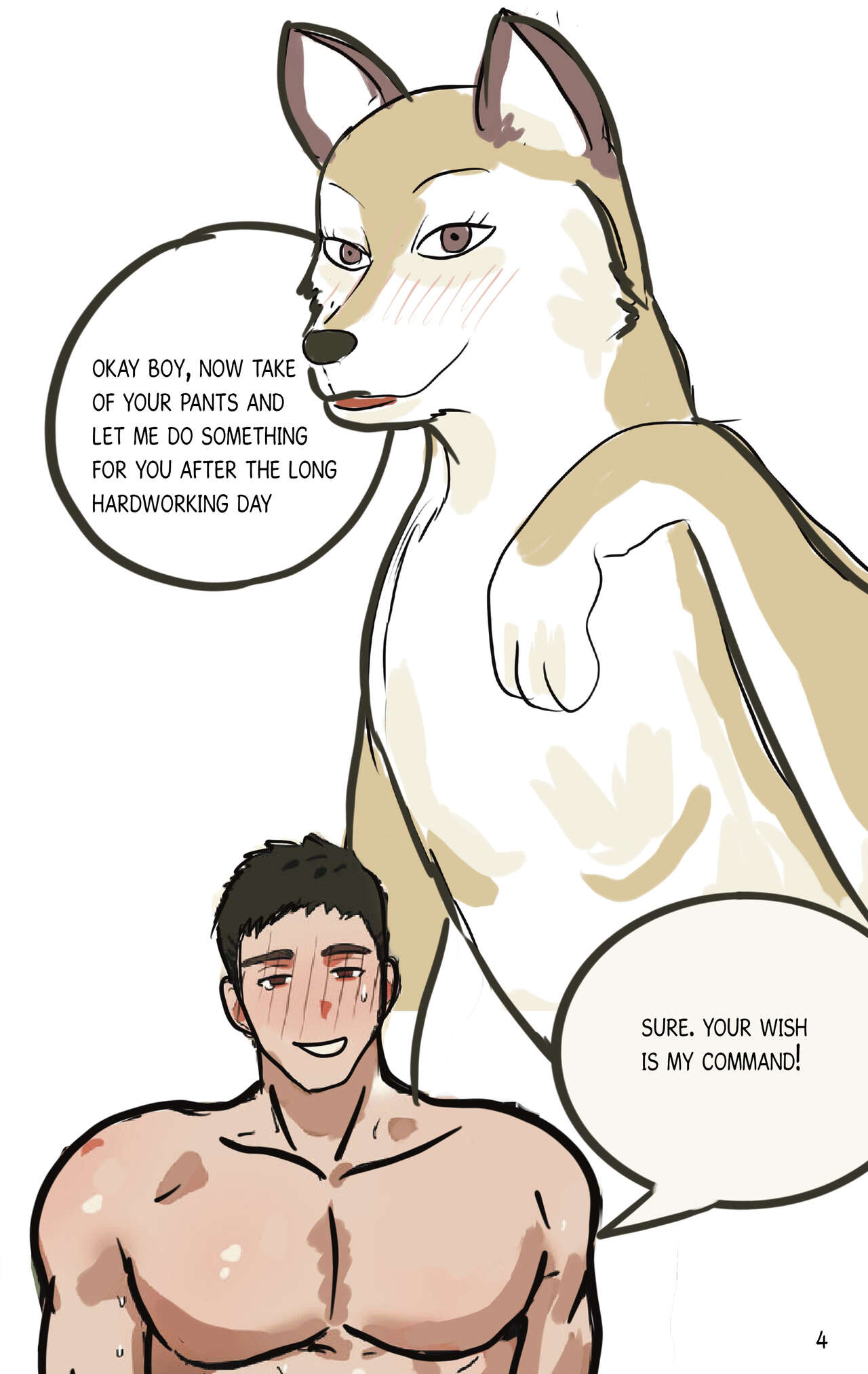Susu & Her Human Boyfriend page 5 full
