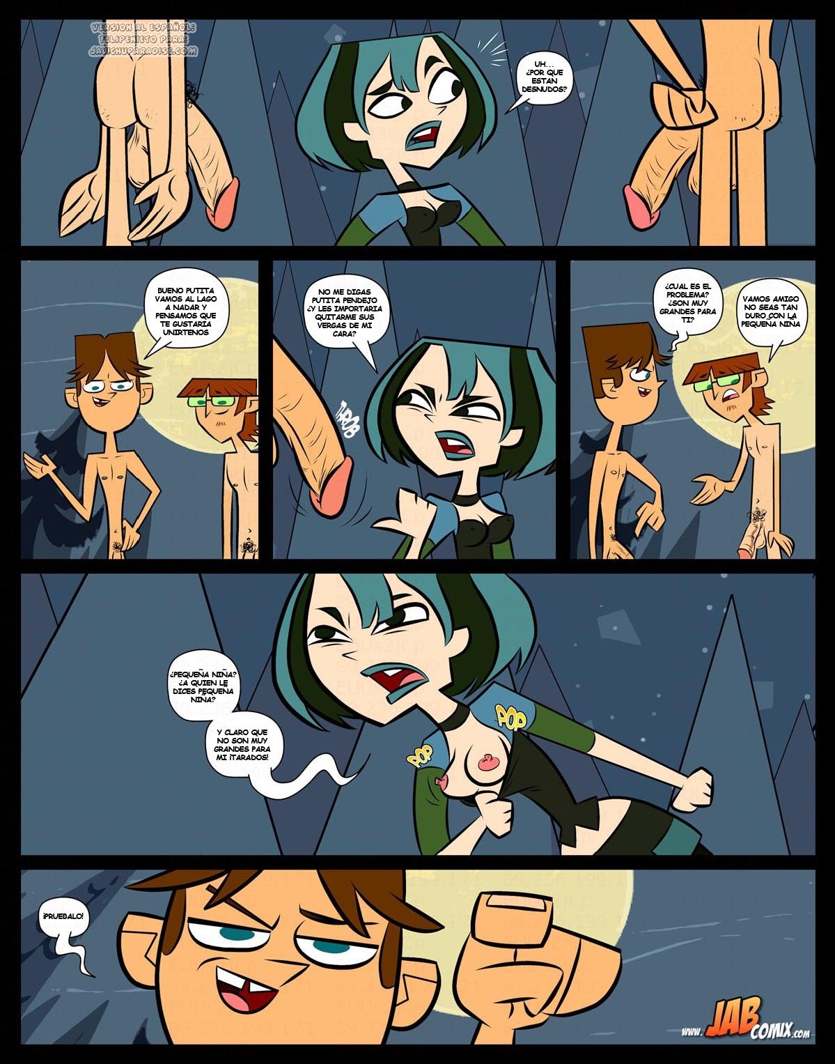 Total Fucking Drama page 4 full