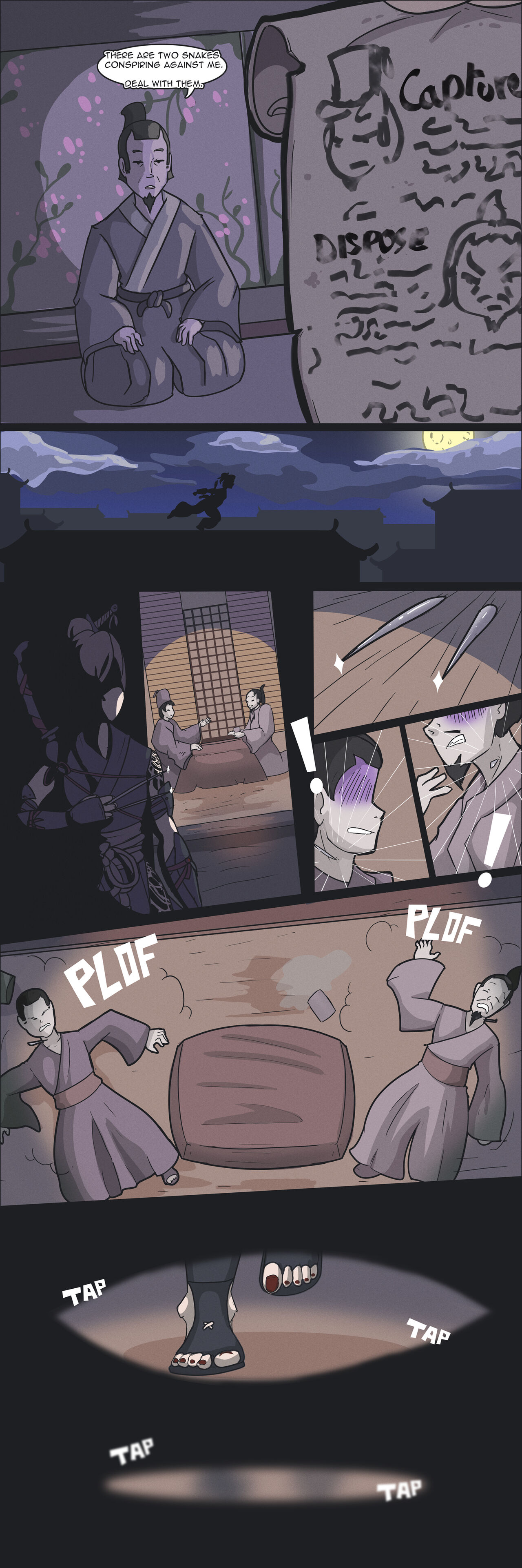 Two Serpents and the Swan page 1 full
