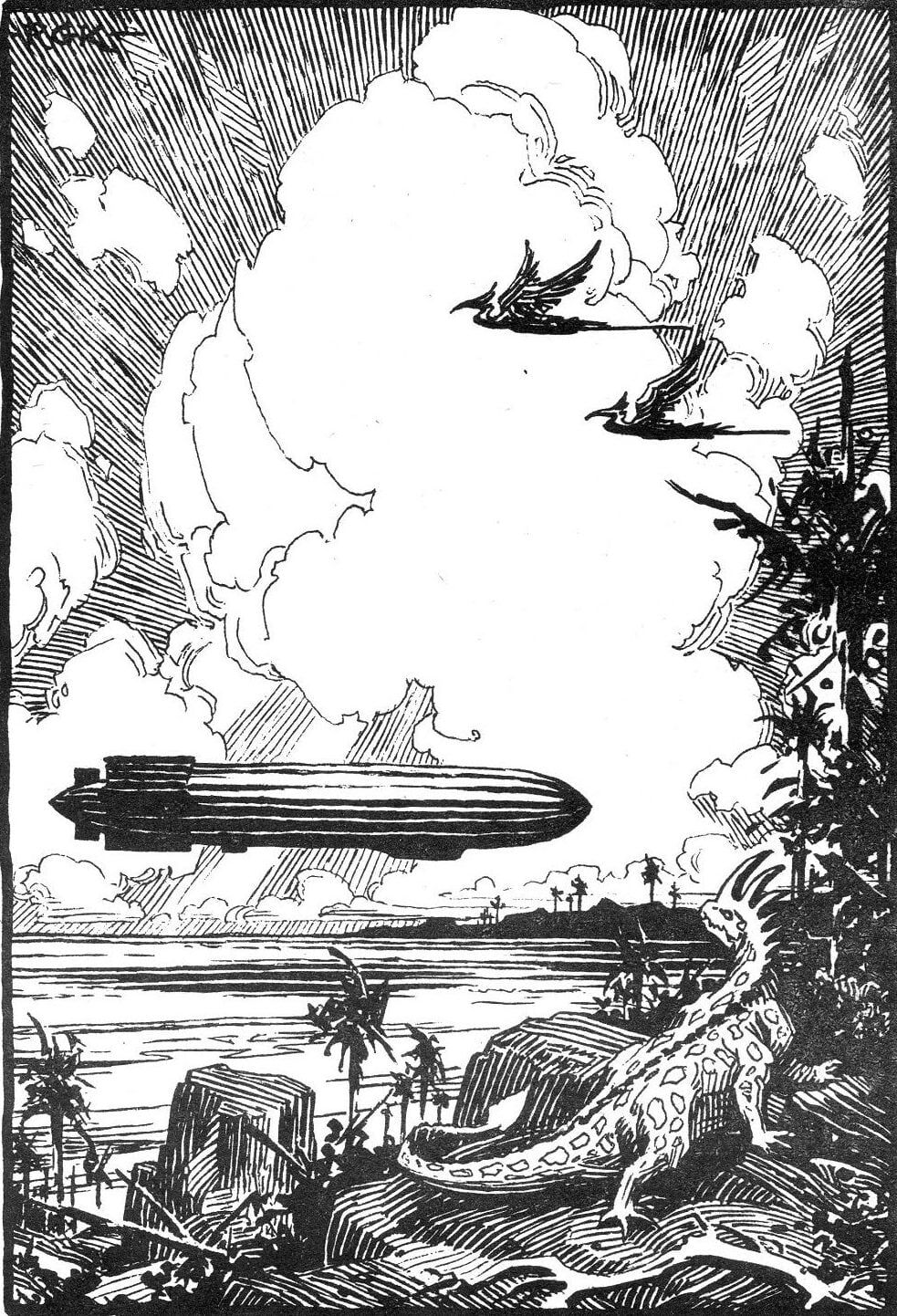Roy Krenkel Fantasy Art page 4 full