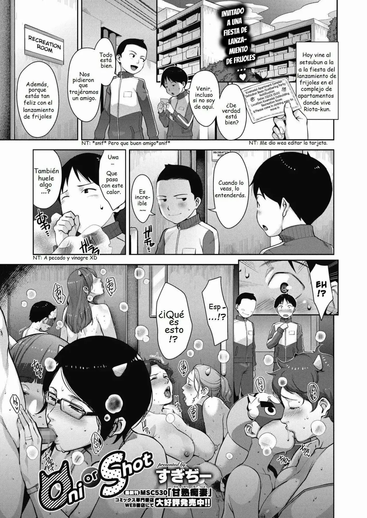Oni or Shot page 1 full
