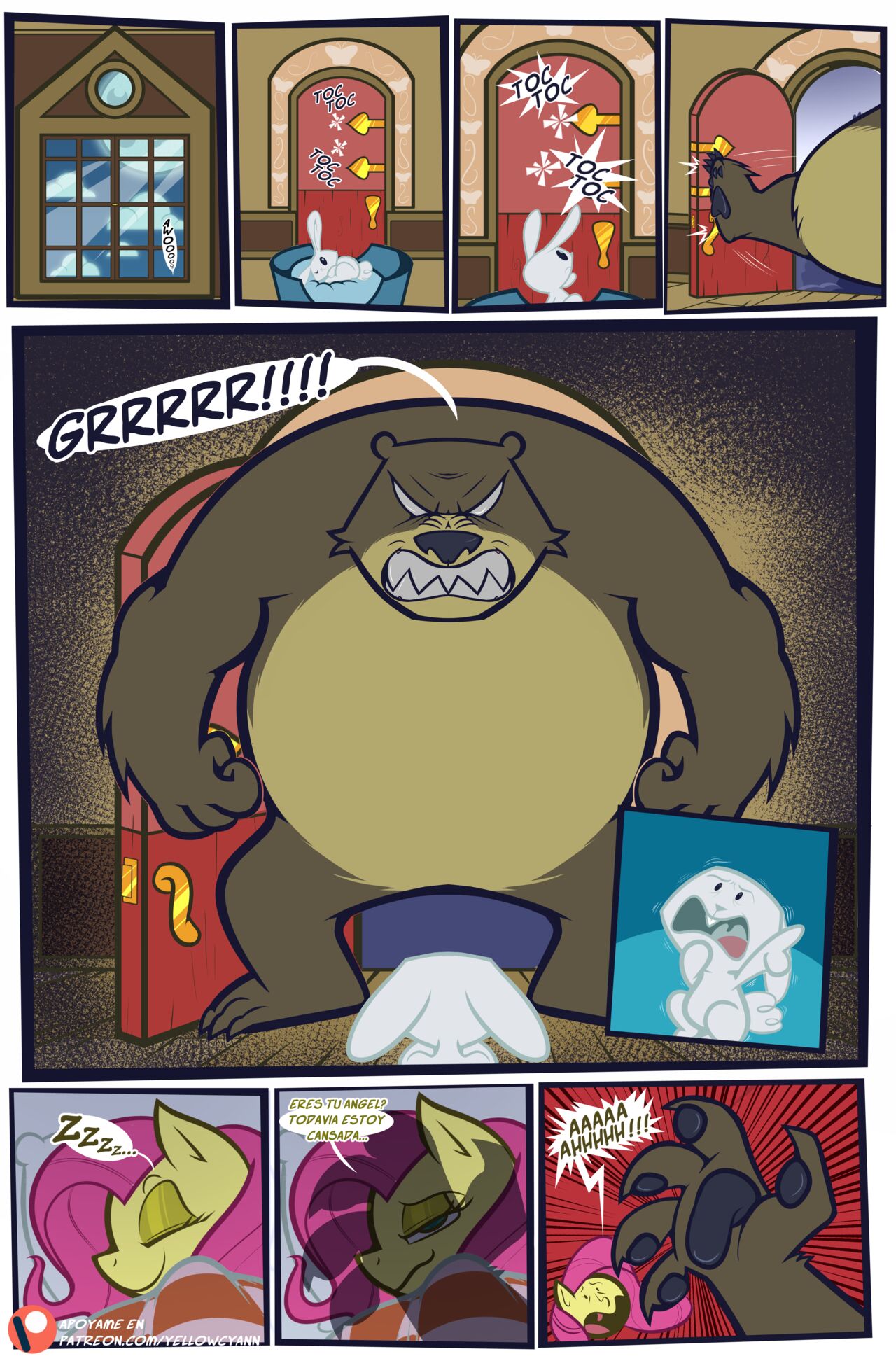 Fluttershy's Overtime  ESP page 4 full
