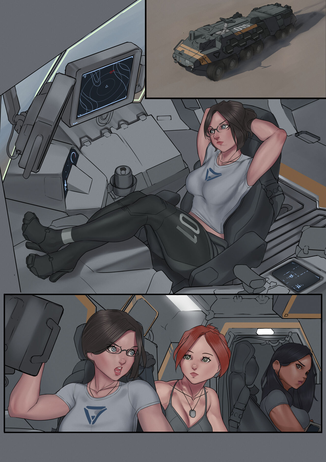 zeroGravitas - Actual Rescue Party page 1 full