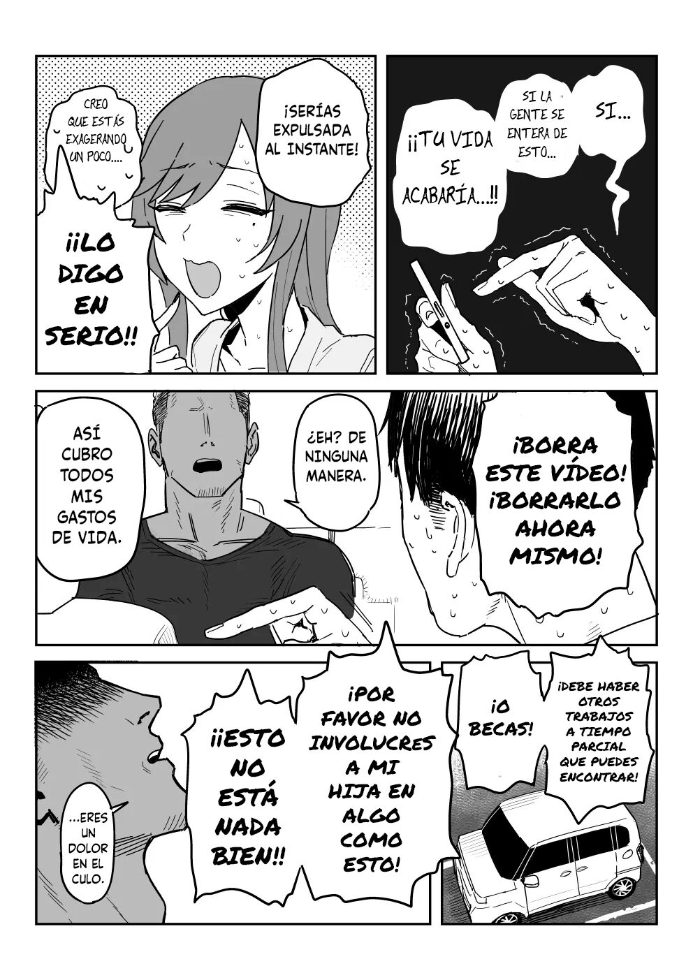 TAKESAKI KAORI  HACE SU DEBUT EN UN DOUJI AV EN LUGAR DE SU HIJA page 10 full