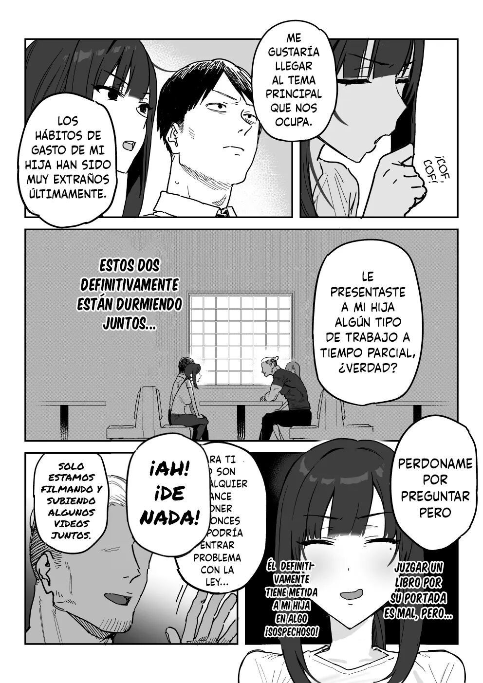 TAKESAKI KAORI  HACE SU DEBUT EN UN DOUJI AV EN LUGAR DE SU HIJA page 7 full