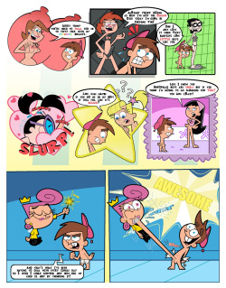 Darkstar/Sharkstar Fairly Oddparents Comic