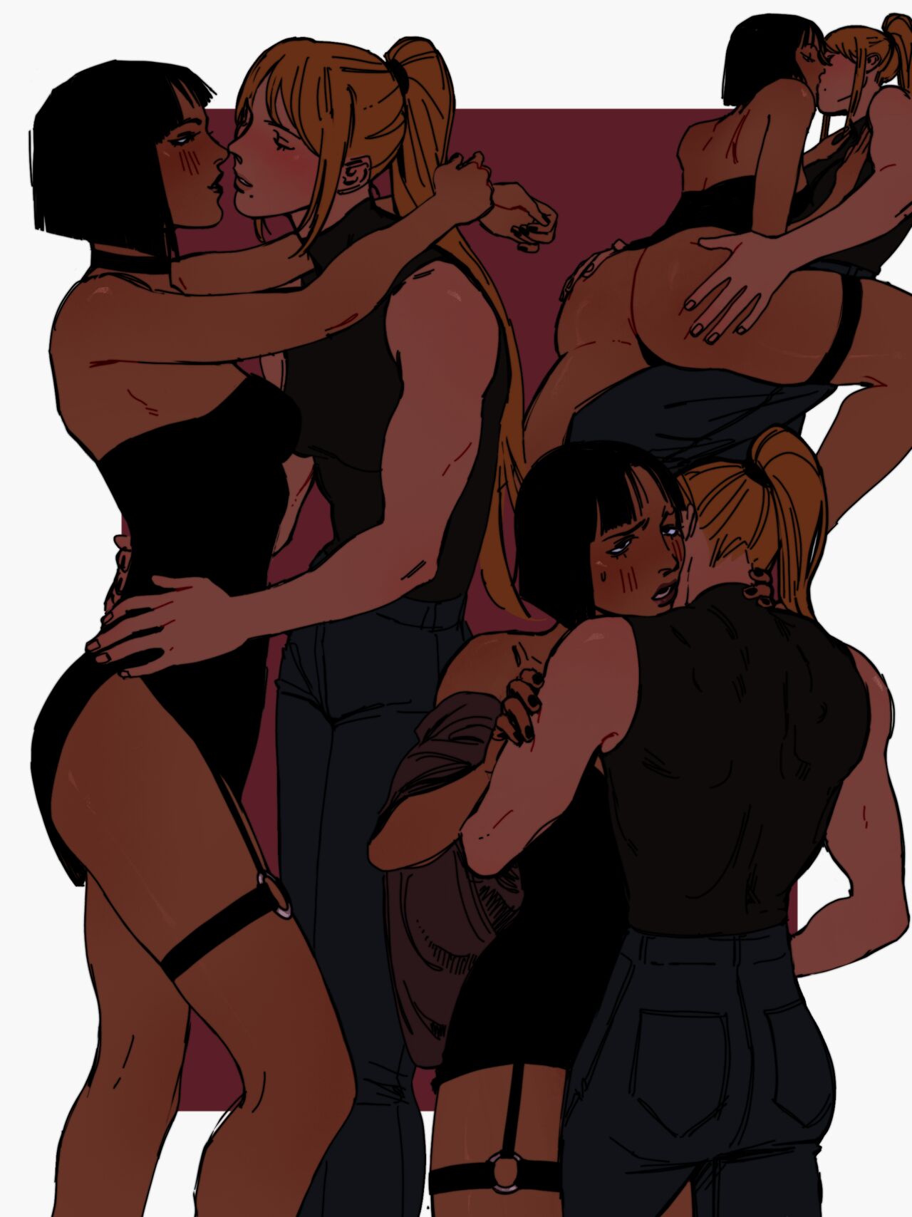 Samus / Dark Samus Post-Fight page 6 full