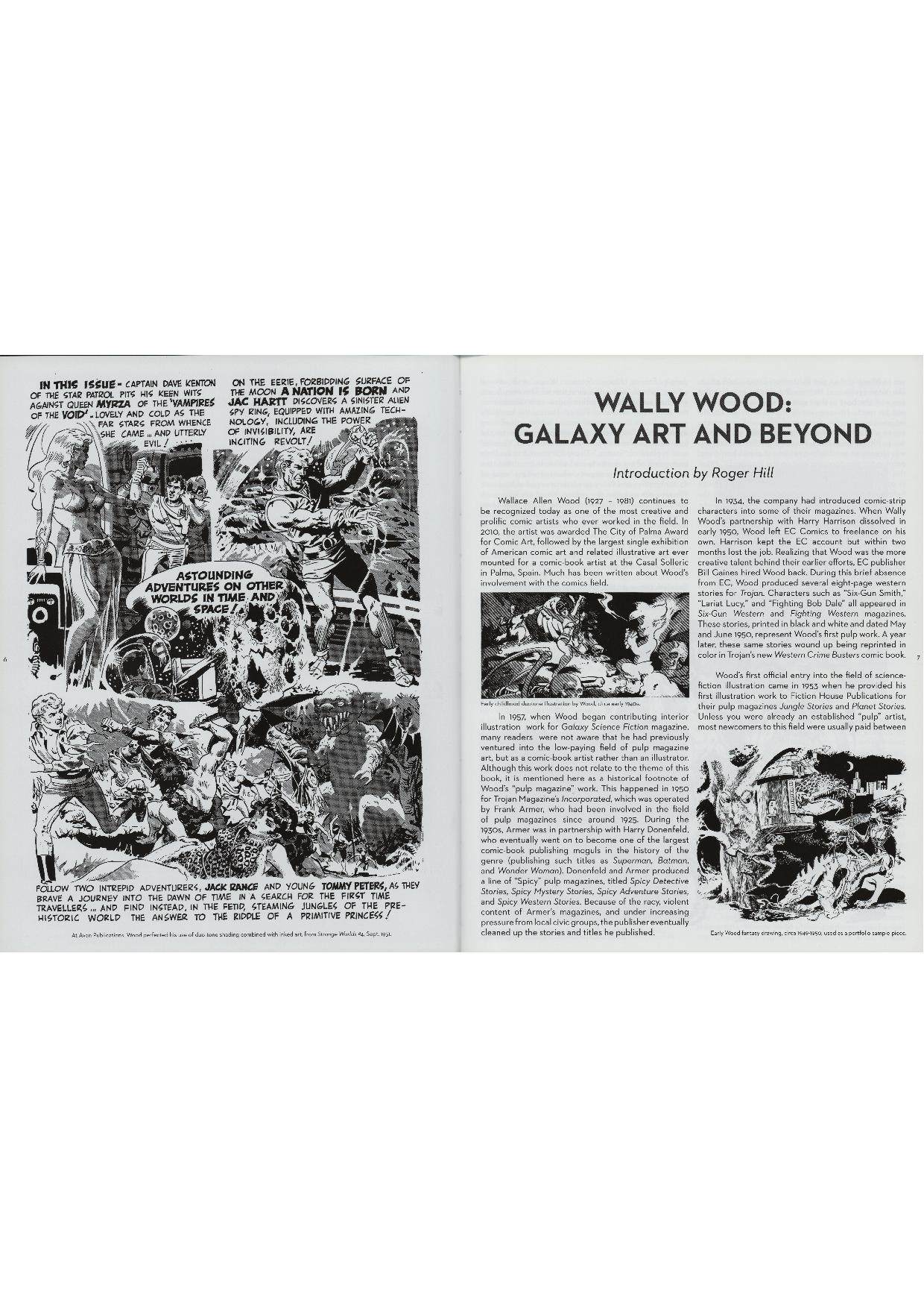 Wally Wood: Galaxy Art and Beyond page 6 full