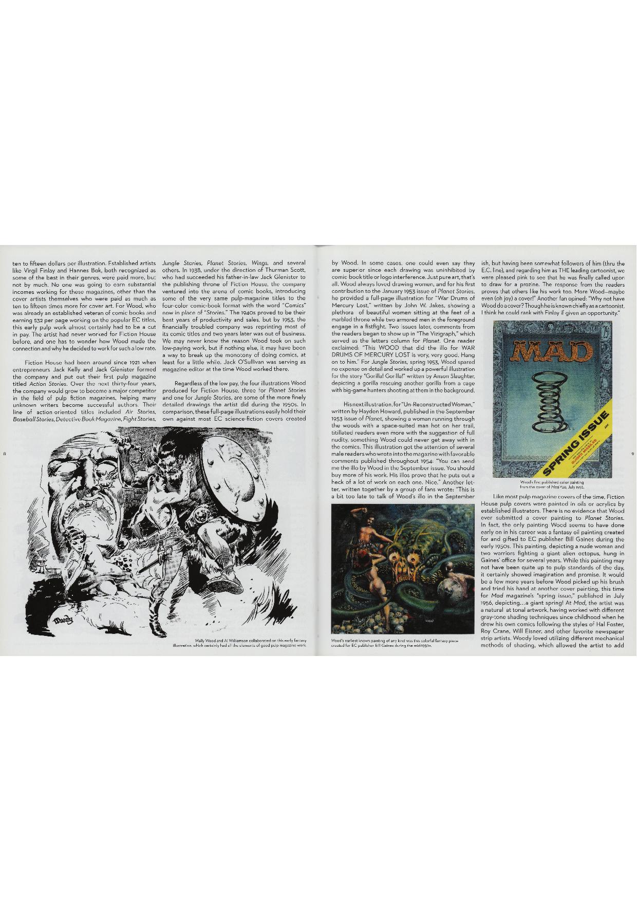 Wally Wood: Galaxy Art and Beyond page 7 full