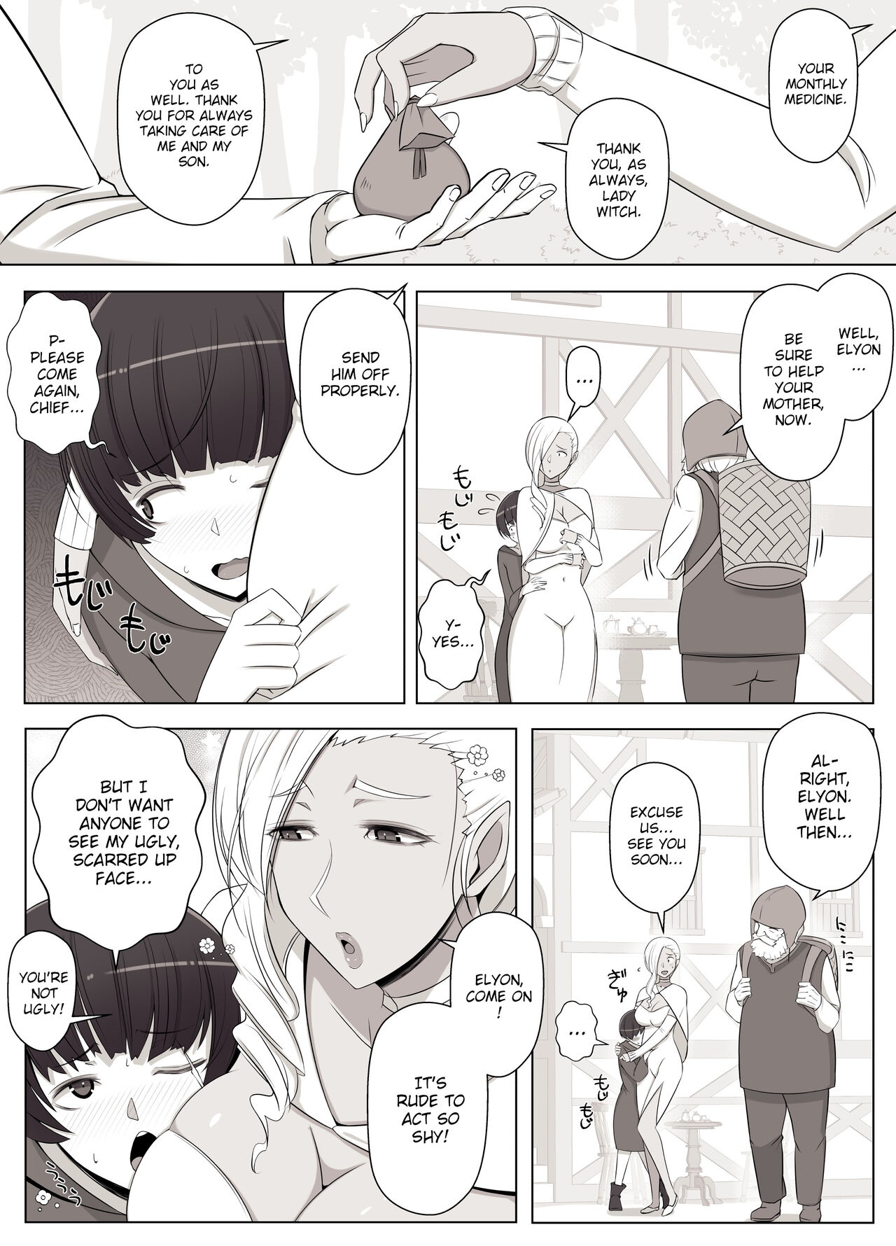 Majo no Noroi wa, Eien no Ai no You ni | The Witch's Curse is like Eternal Love page 5 full