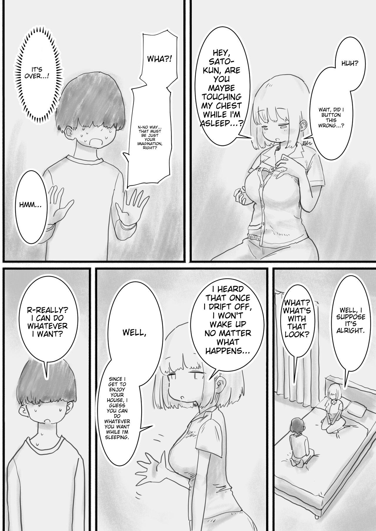 Neteru aida Karada wo Jiyuu ni Tsukawasetekureru Kurasumeito no Morita-san page 7 full