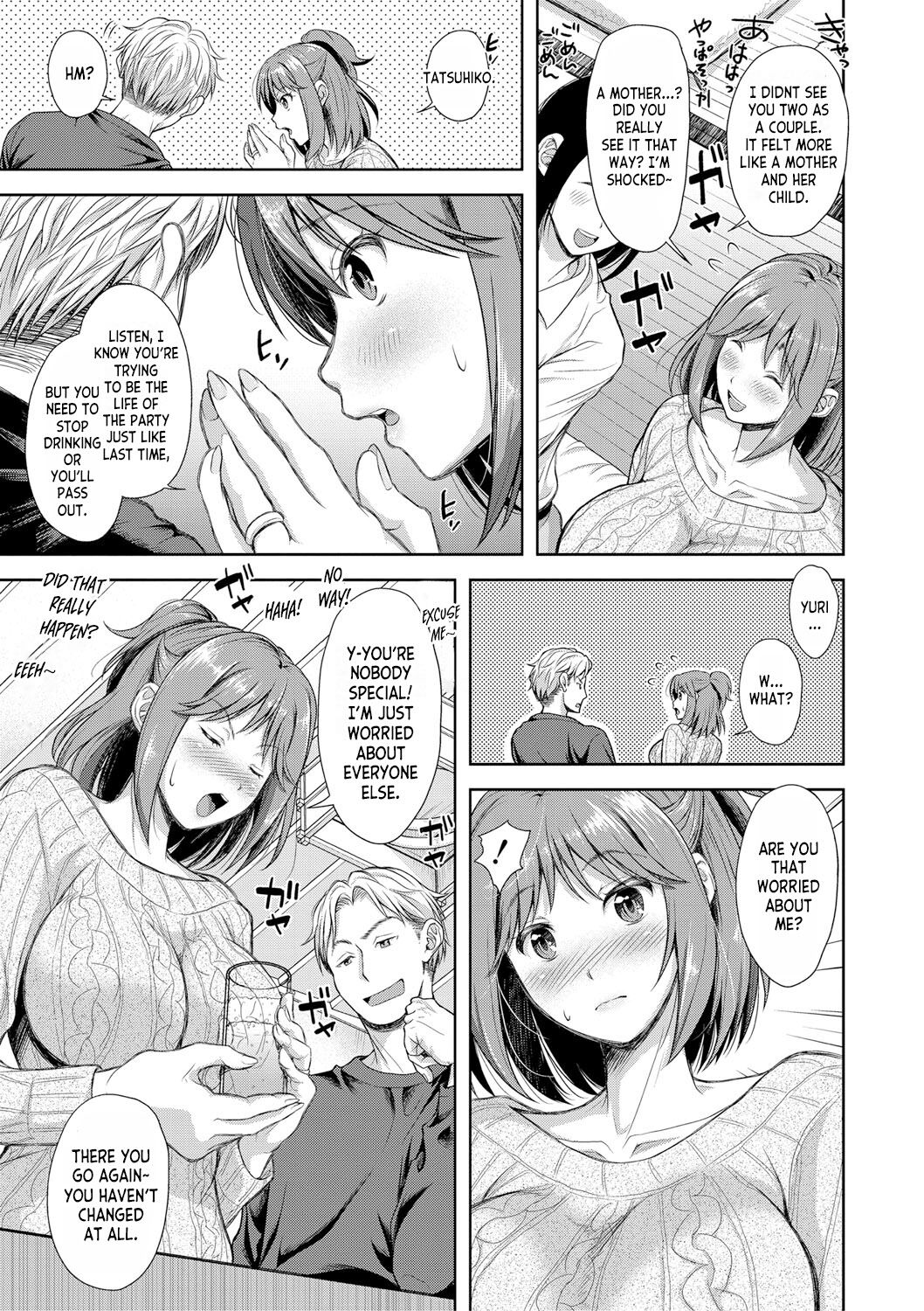 Tsuma o Dousoukai ni Ikasetara - After my wife went to a reunion... ch.1 page 10 full