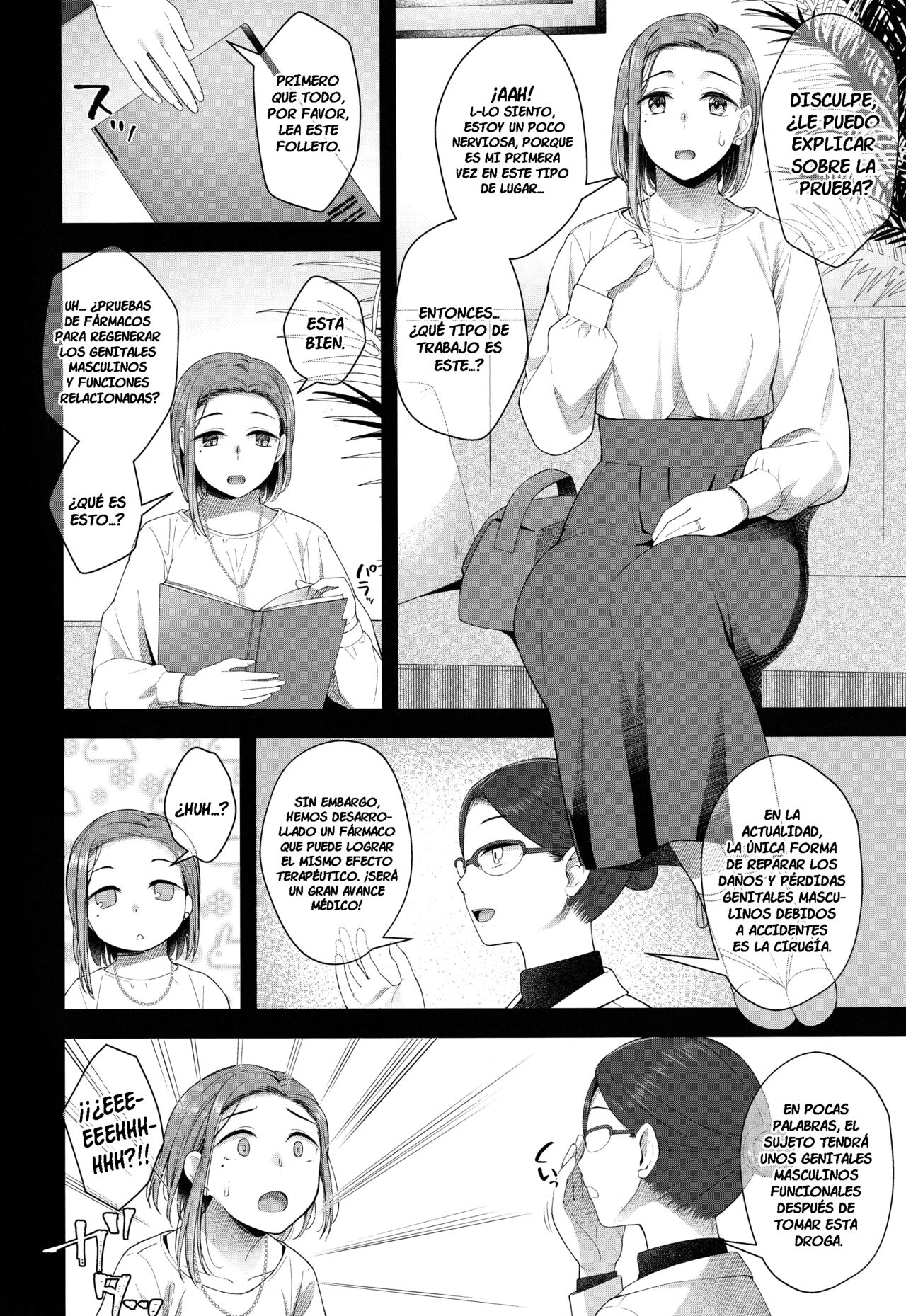 "A Haruko Hirugi le crecio un ○○○" - Condessa page 4 full