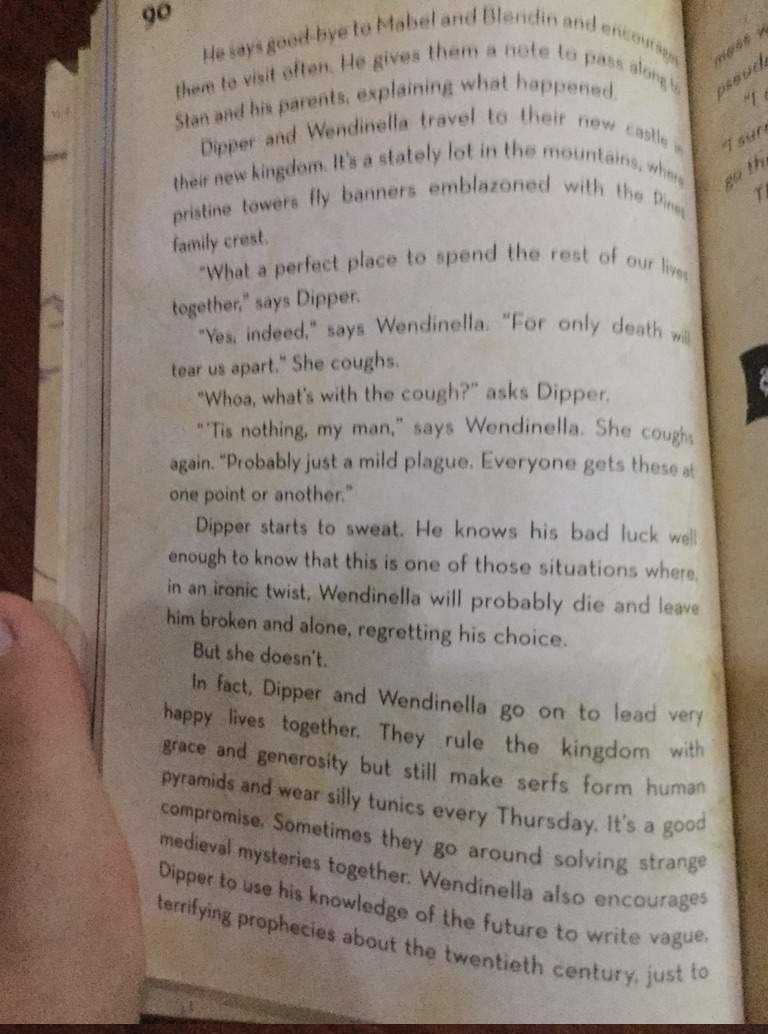 Gravity Falls CYOA Book: Dipper Marries Wendy page 5 full