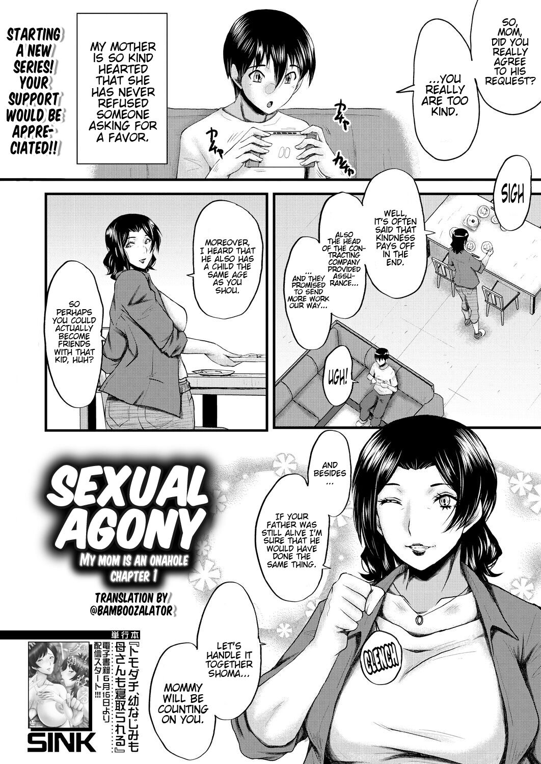 Inmon ~Kaa-san wa Onahole~ Sono 1 | My Mom Is An Onahole Ch. 1 page 2 full