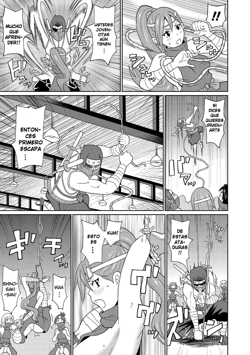 Shinmai Kunoichi Shinozaki-san| Kunoichi Novata Shinosaki-san page 5 full