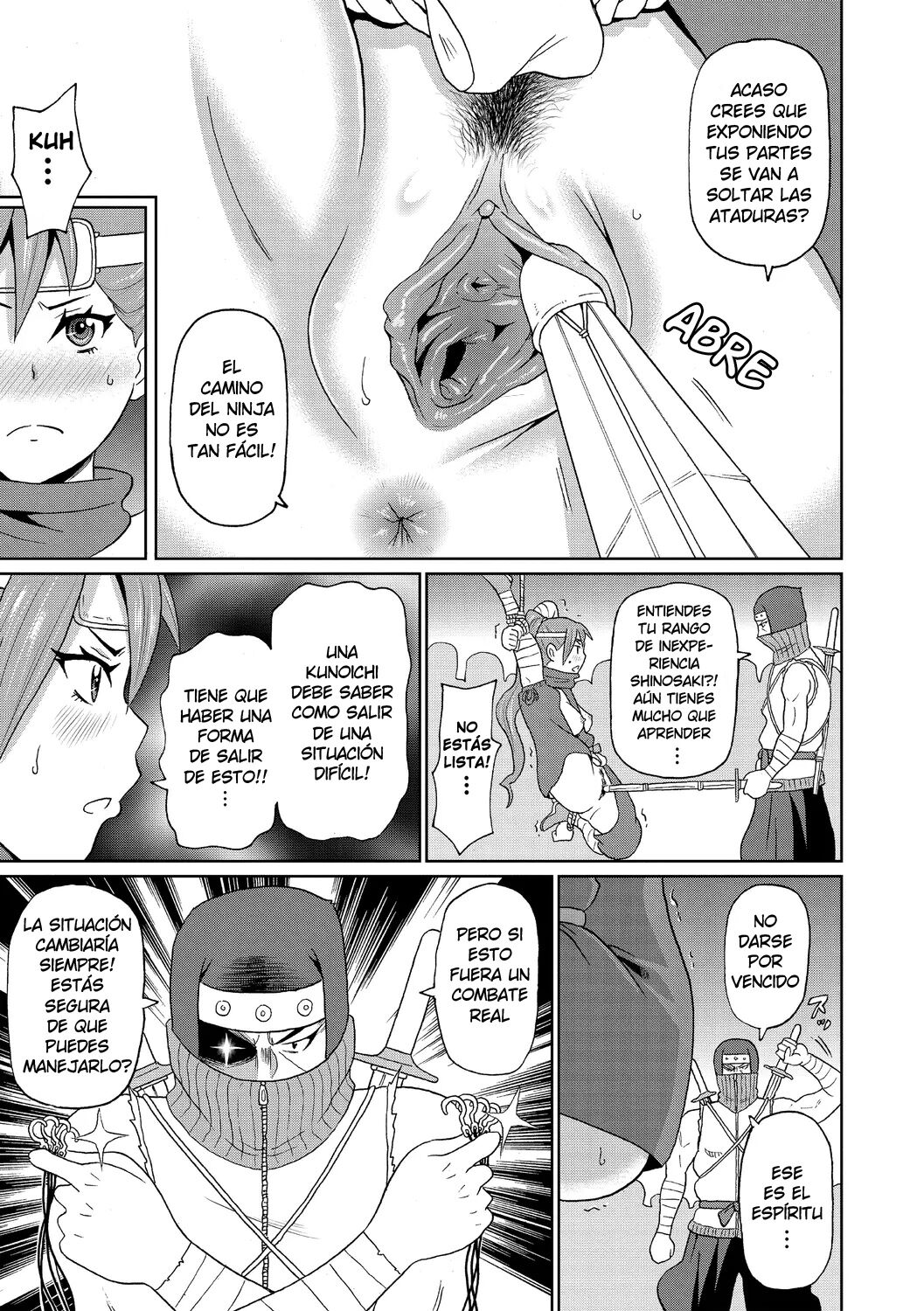 Shinmai Kunoichi Shinozaki-san| Kunoichi Novata Shinosaki-san page 7 full