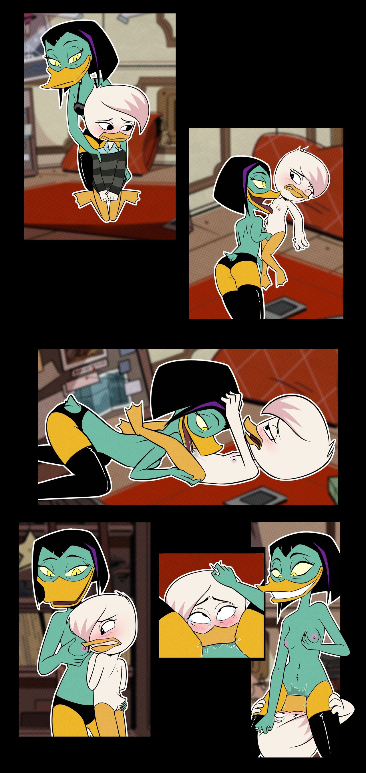 DuckTales - Bored Donald & Lena / Lena x Magica page 8 full