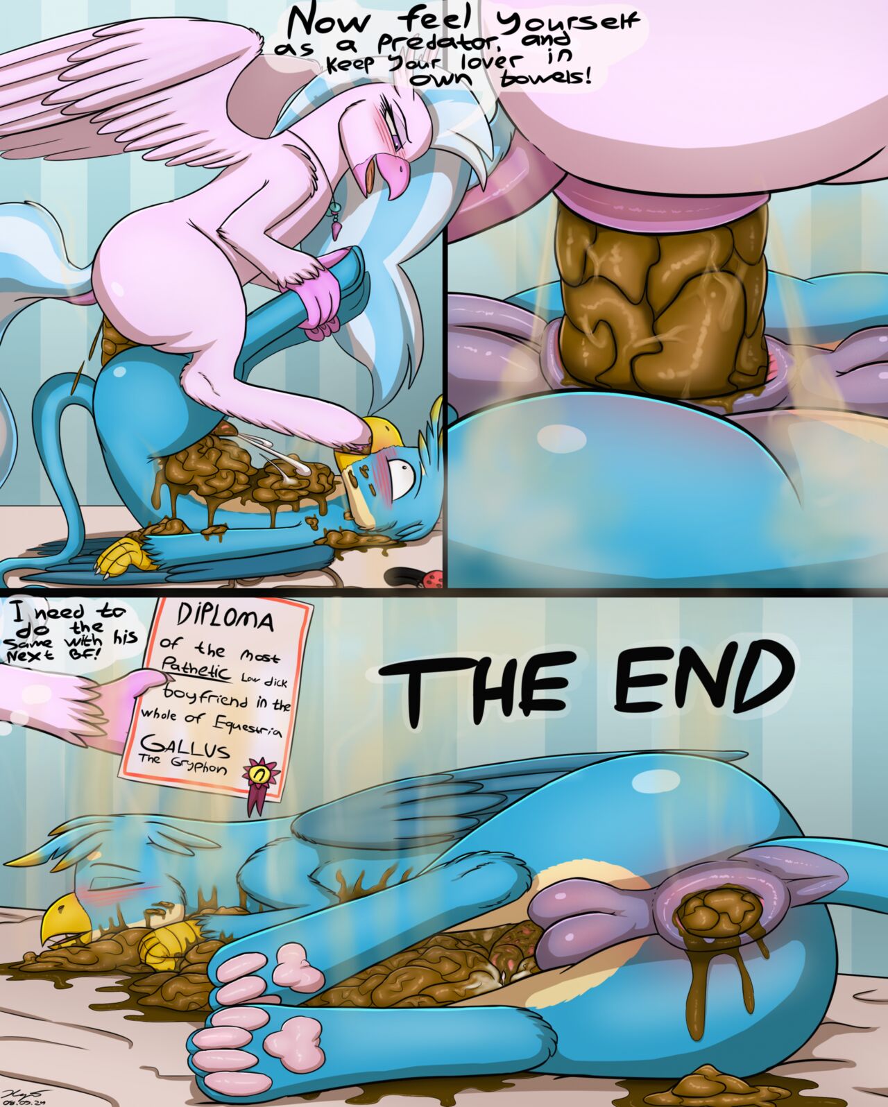 Hippogriff's Heat Season page 8 full