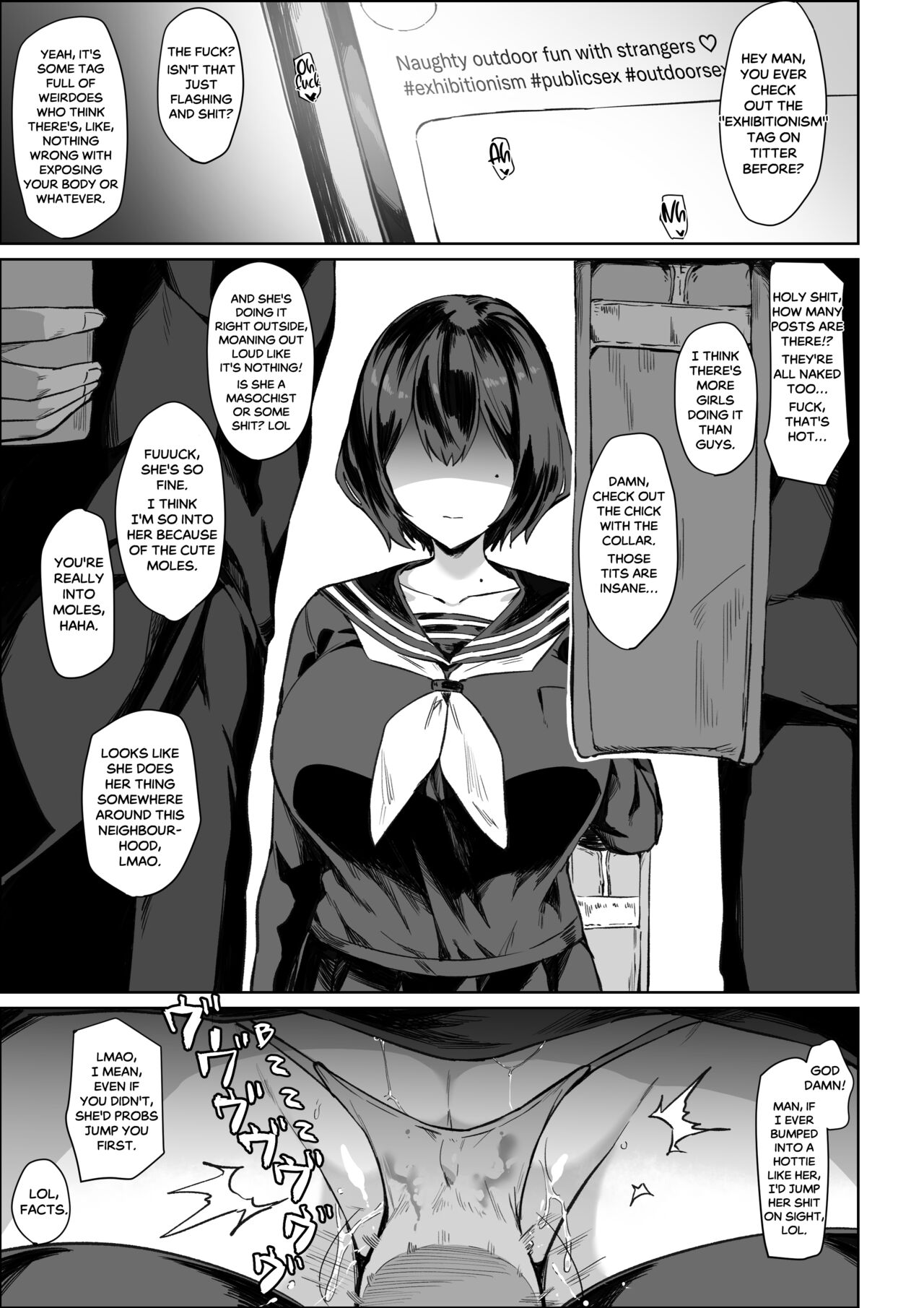 Roshutsukyou-chan | Flasher-chan page 1 full