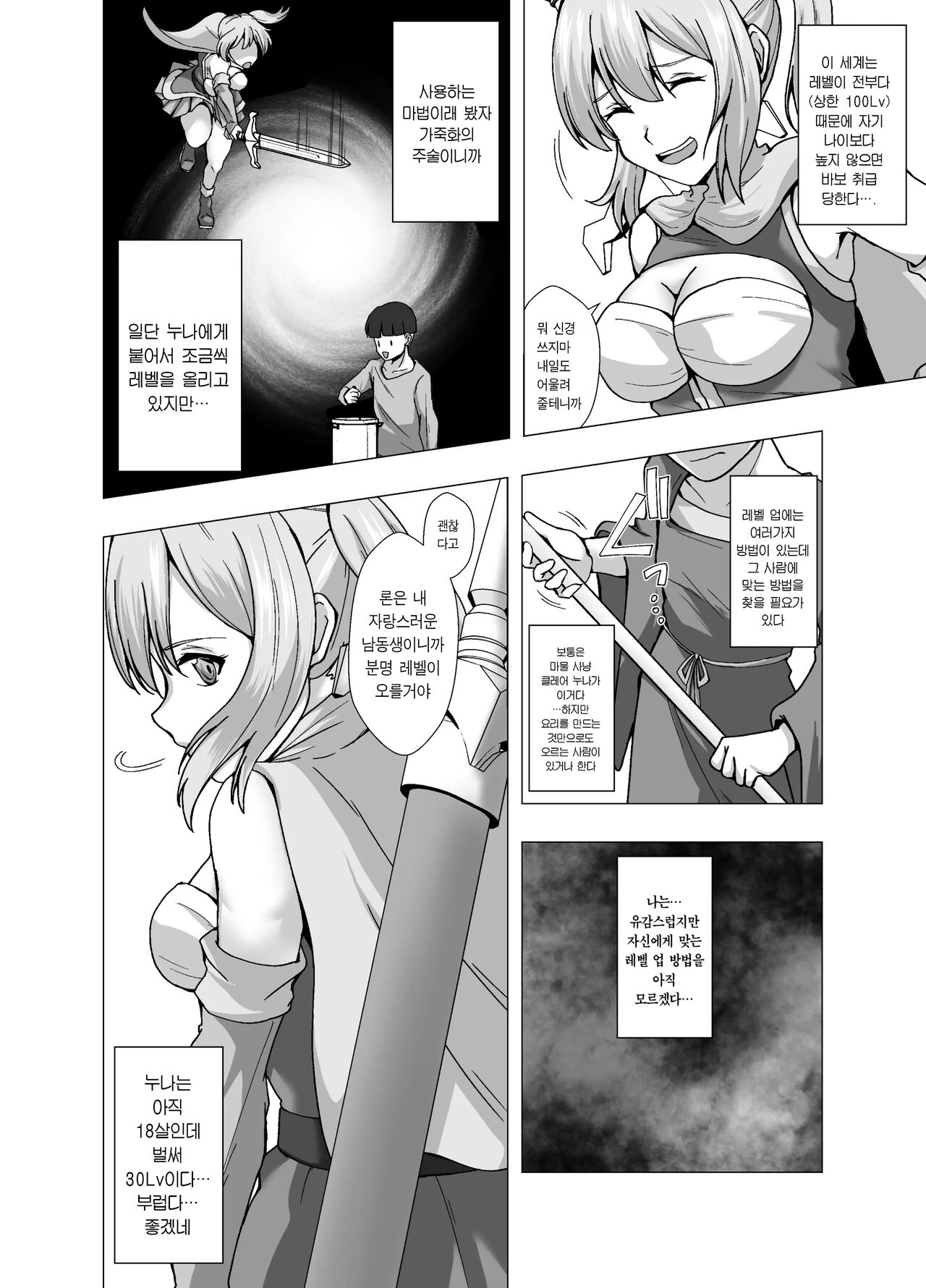 Boku no Level Up no Houhou wa Kawa o Kite Shasei suru Koto deshita | 내 레벨업 방법은 가죽을 입고 사정하는 것이었습니다 page 4 full