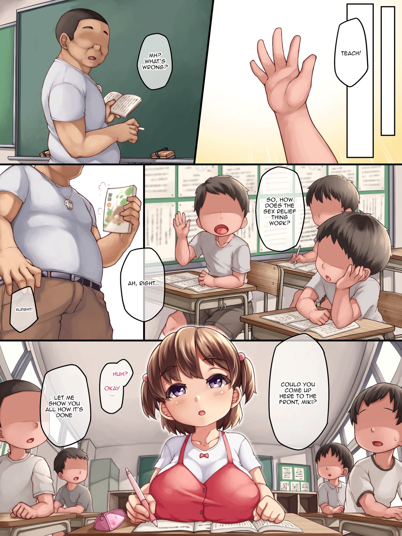 Daisuki datta Osananajimi ga Minna no Seishori Gakari ni Naru Hanashi | Story About How My Beloved Childhood Friend Became The Public Cum Dumpster page 6 full