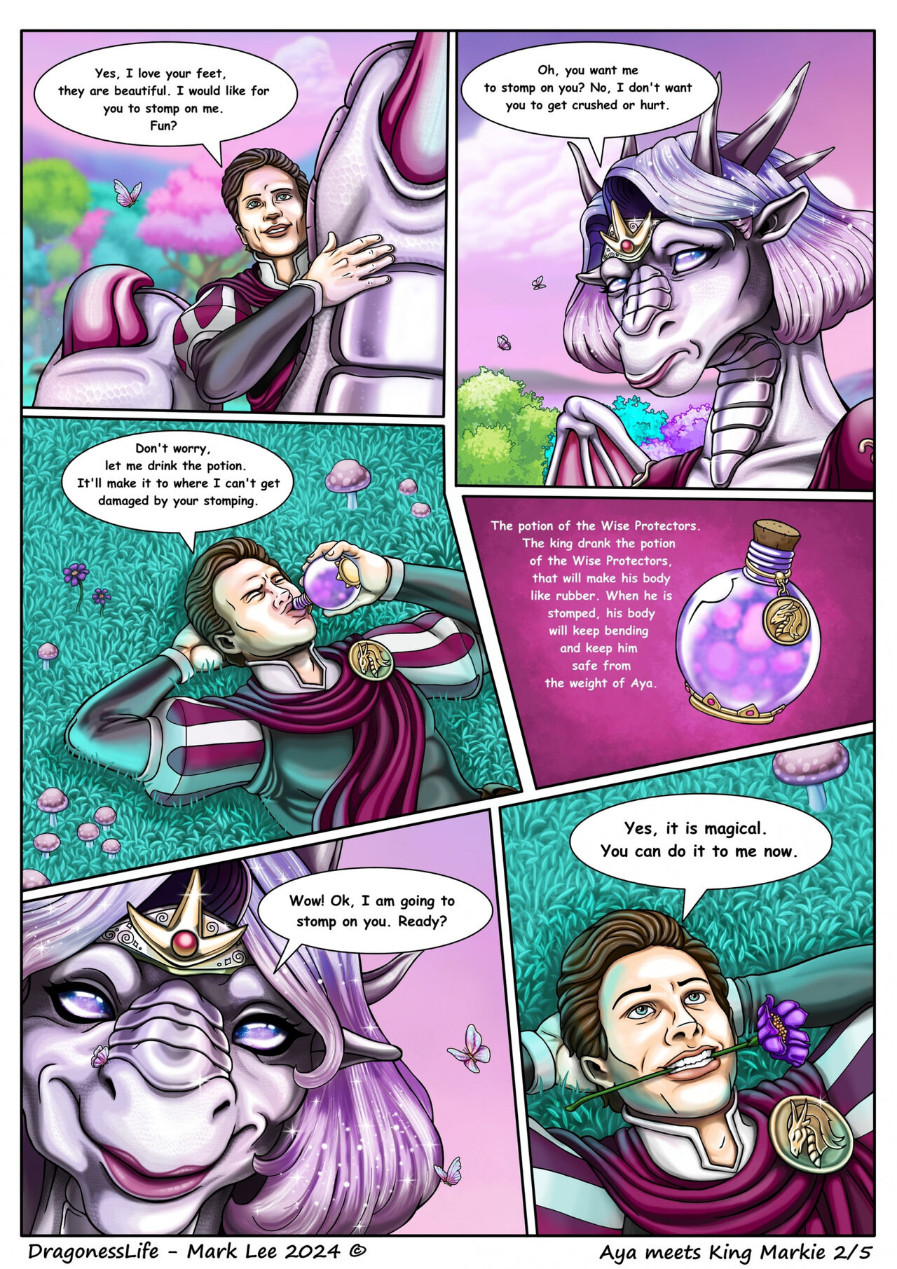 dragonesslife Aya meets King Markie page 2 full
