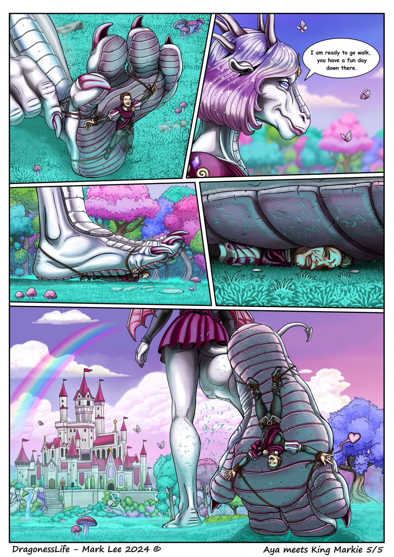 dragonesslife Aya meets King Markie page 5 full