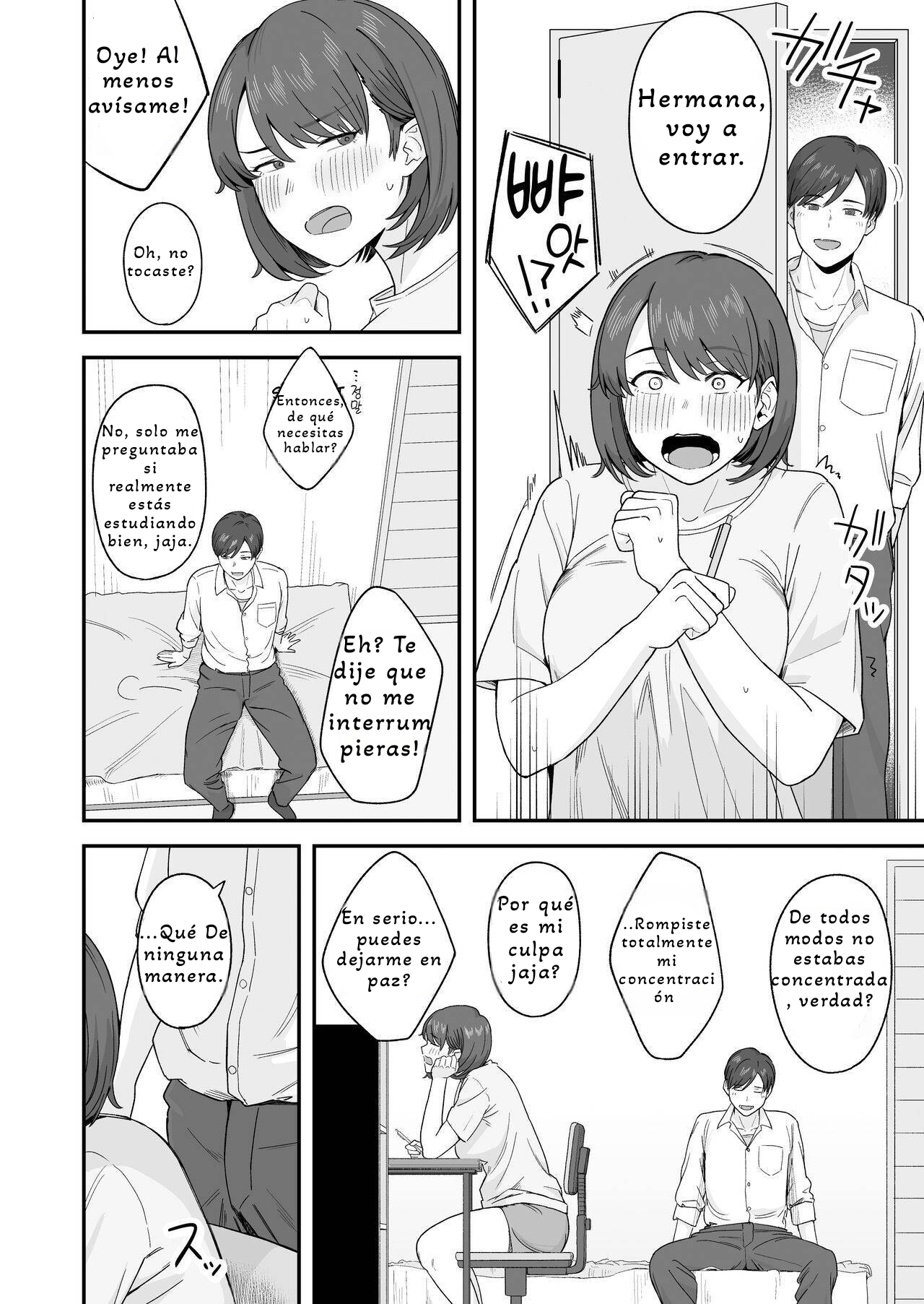 Benkyou ni Shuuchuu shitai Muttsuri na Ane wa, Karada no Aishou Bacchiri na Otouto no Sasoi o Kotowarenai page 6 full