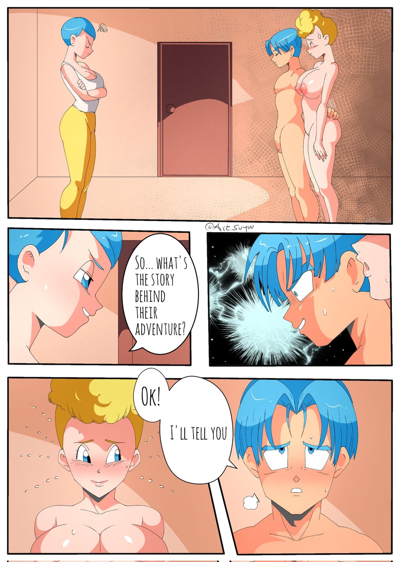 Trunks and Panchy are caught page 5 full