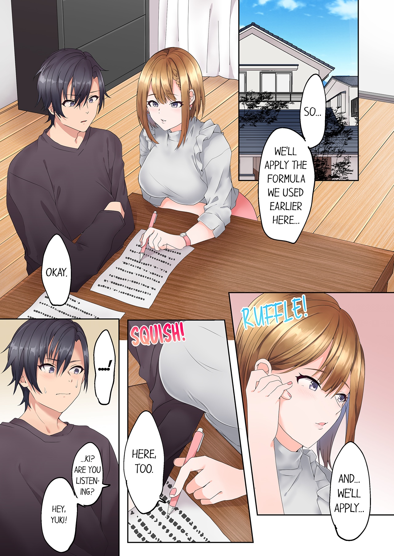 Katei Kyoushi no Yuuwaku Sex "Gomu... Nakunaru made Tsukaou ne" 1 | My Private Tutor's Tempting Sex - "Let's Do It To Our Hearts' Content Until We Run Out Of Condoms" 1 page 3 full