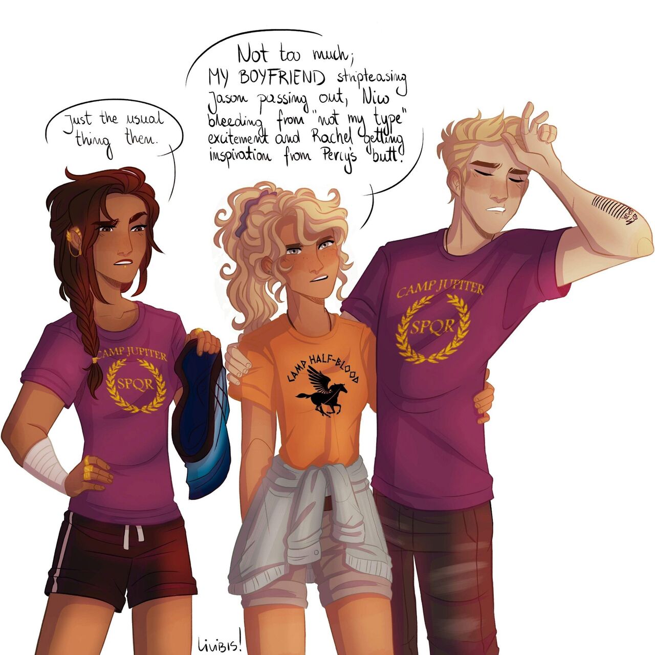 Percy Jackson strip game page 6 full