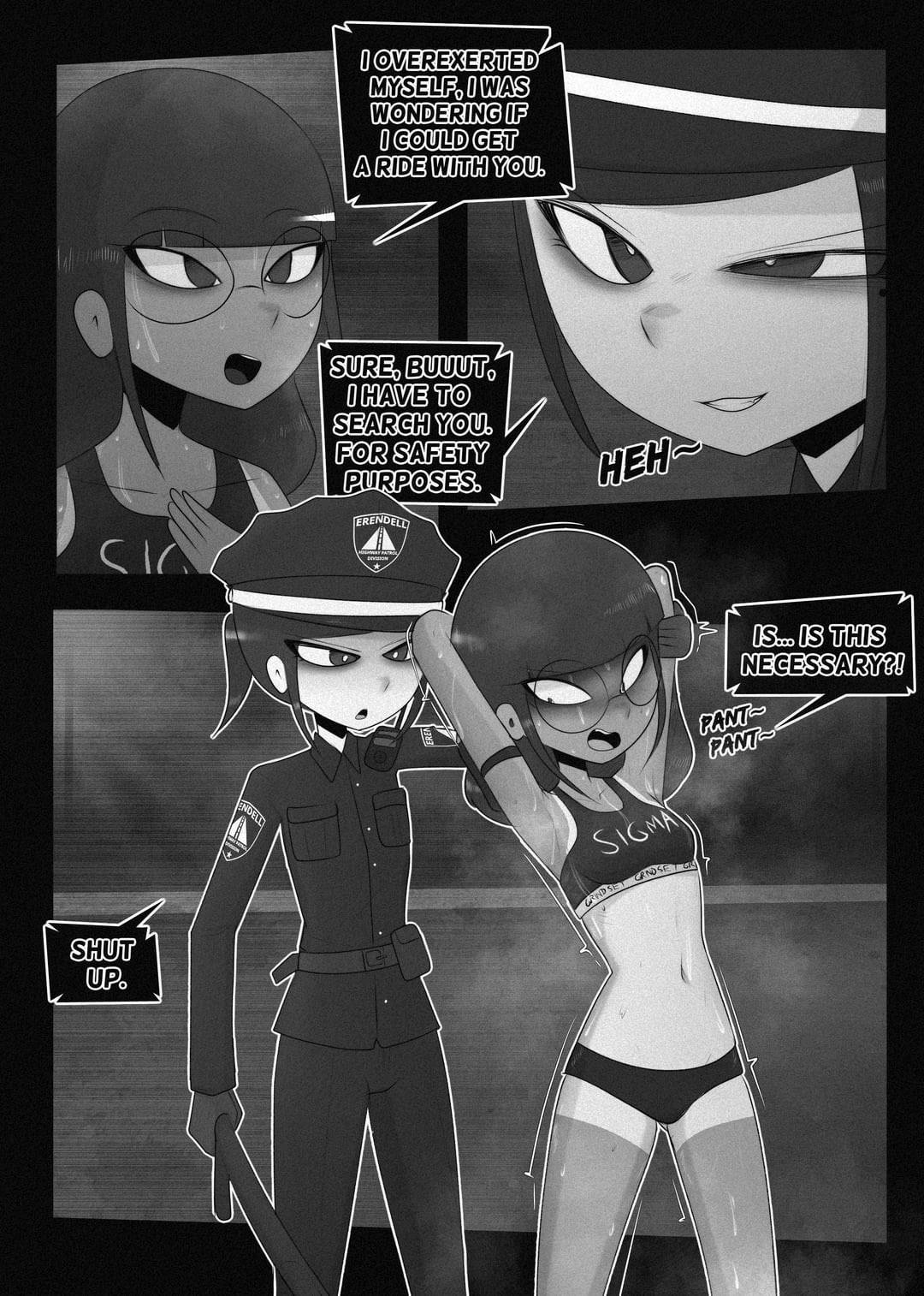 Exhausted jogger gets captured by succubus in disguise page 4 full