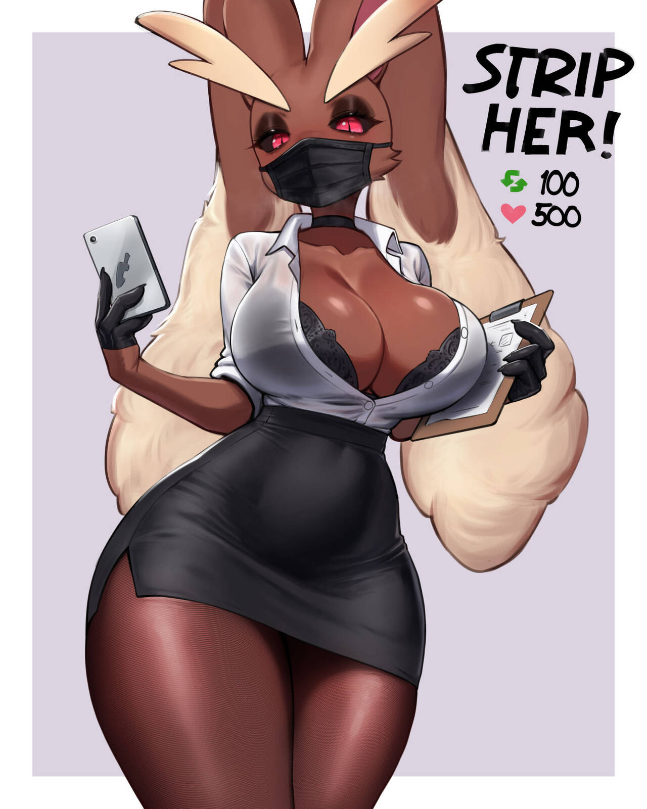 Lopunny Strip Game page 1 full
