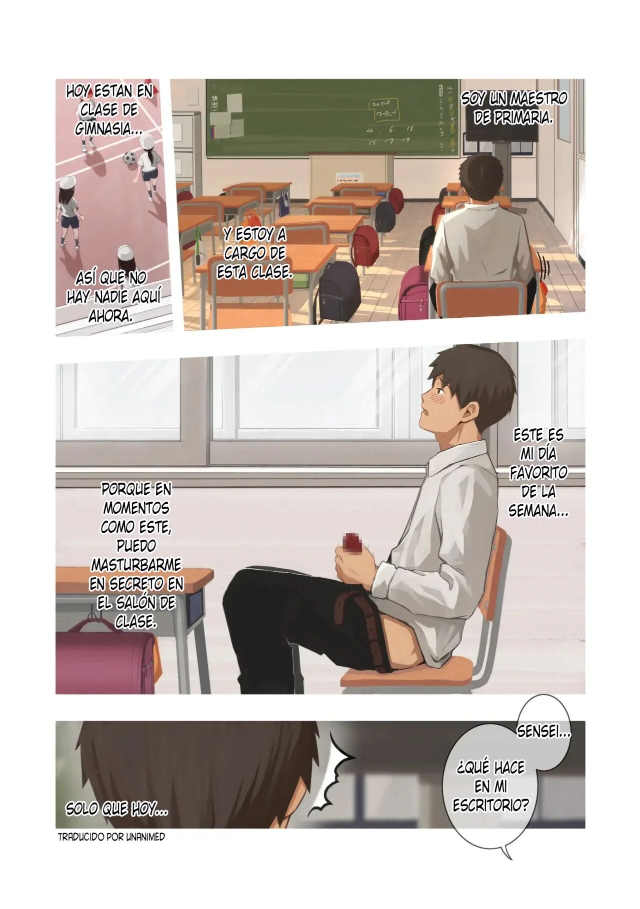 Mesugaki no Oshiego ni Okasareta | Violado por la Malcriada de mi Estudiante page 4 full