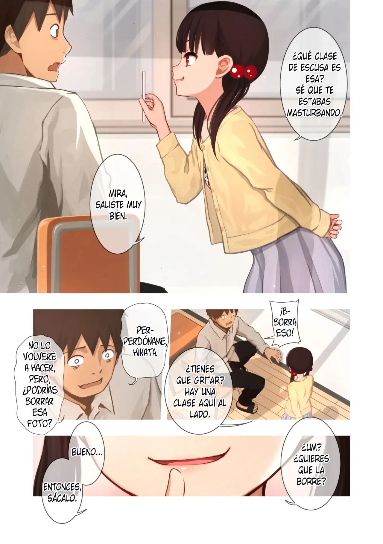 Mesugaki no Oshiego ni Okasareta | Violado por la Malcriada de mi Estudiante page 6 full