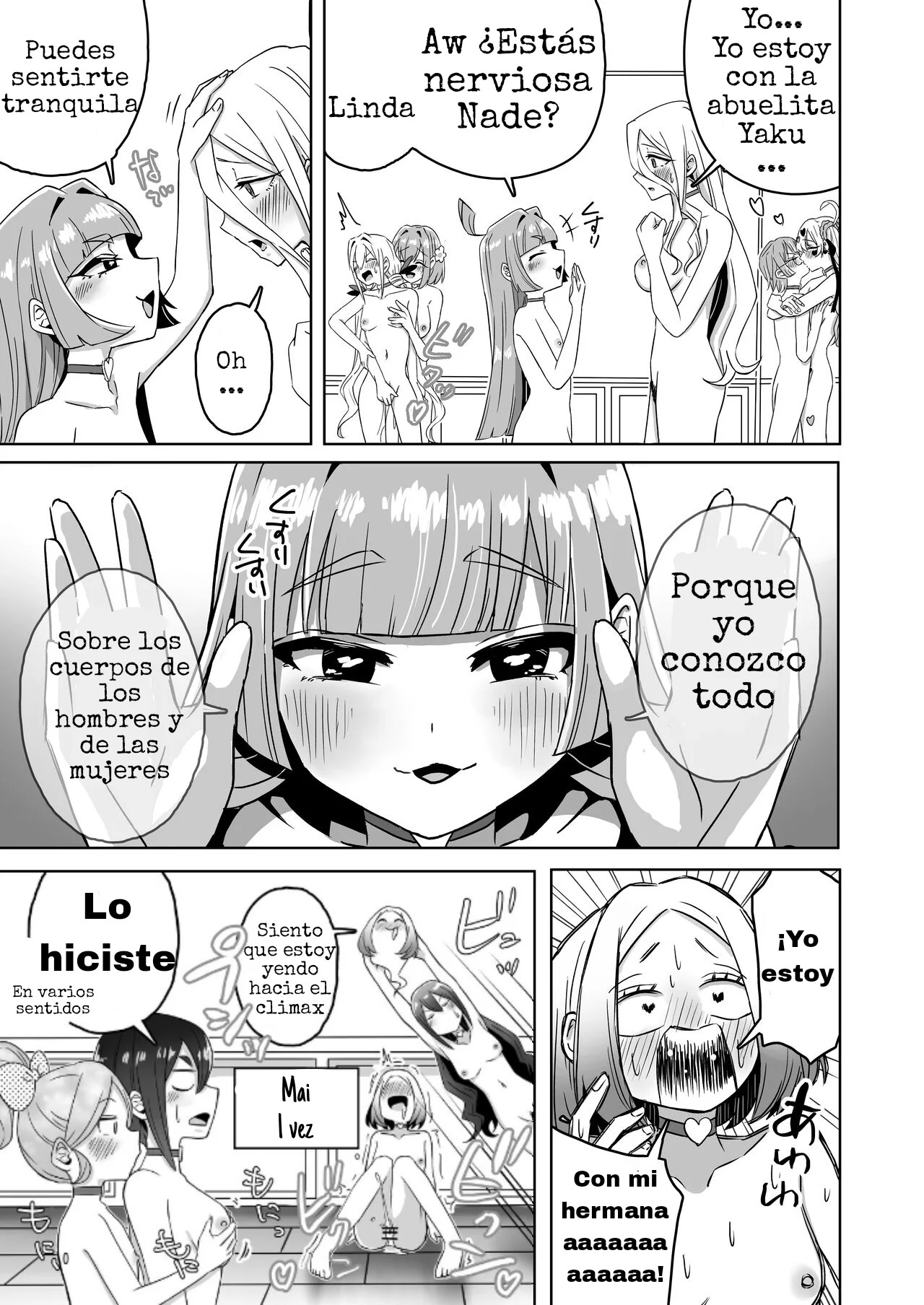 Rentarou Family Les Sex Taikai | La familia Rentarou en un Torneo de Sexo Lésbico Tournament page 5 full