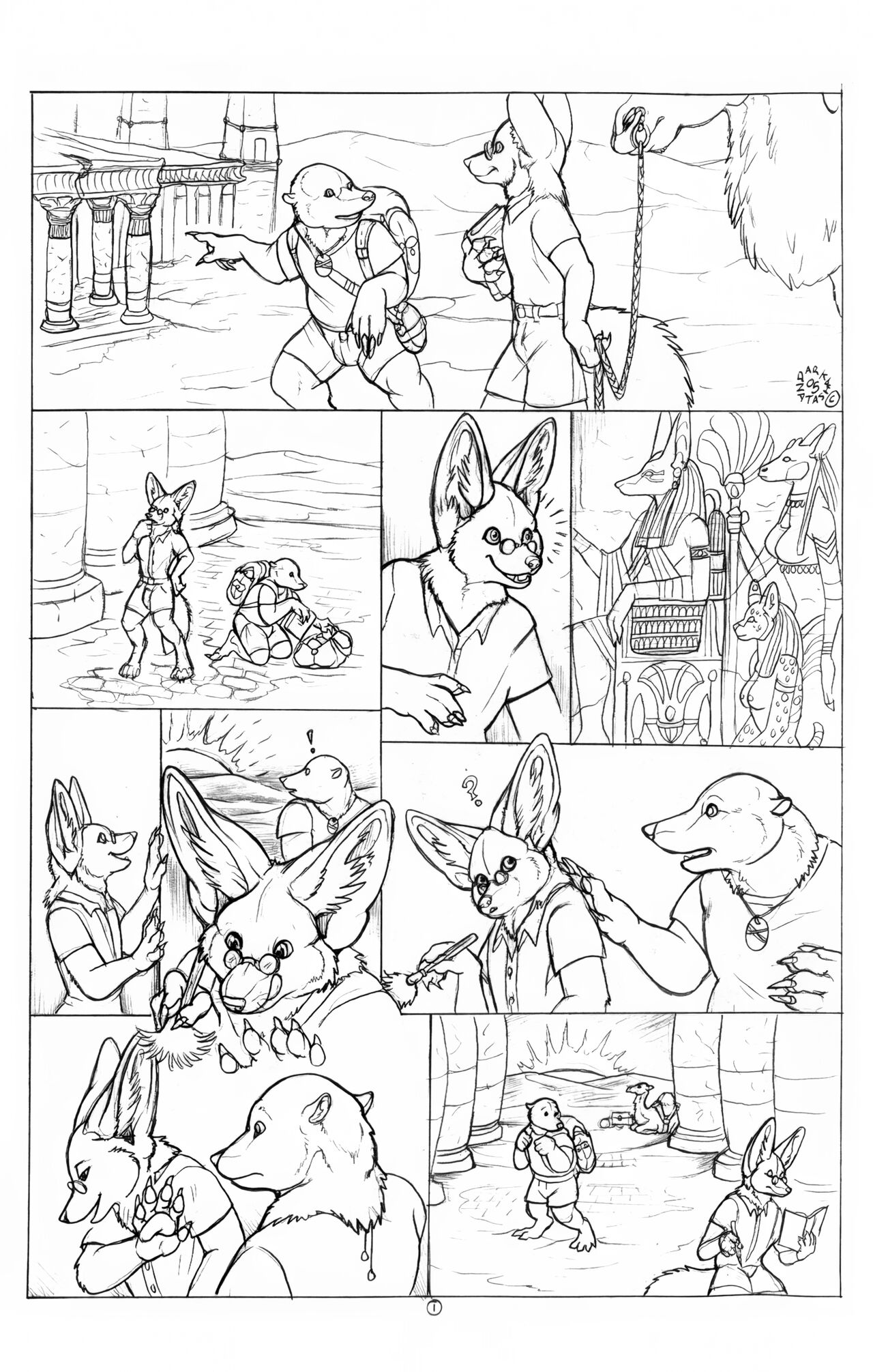 Anubis: Dark Desire #3 page 4 full
