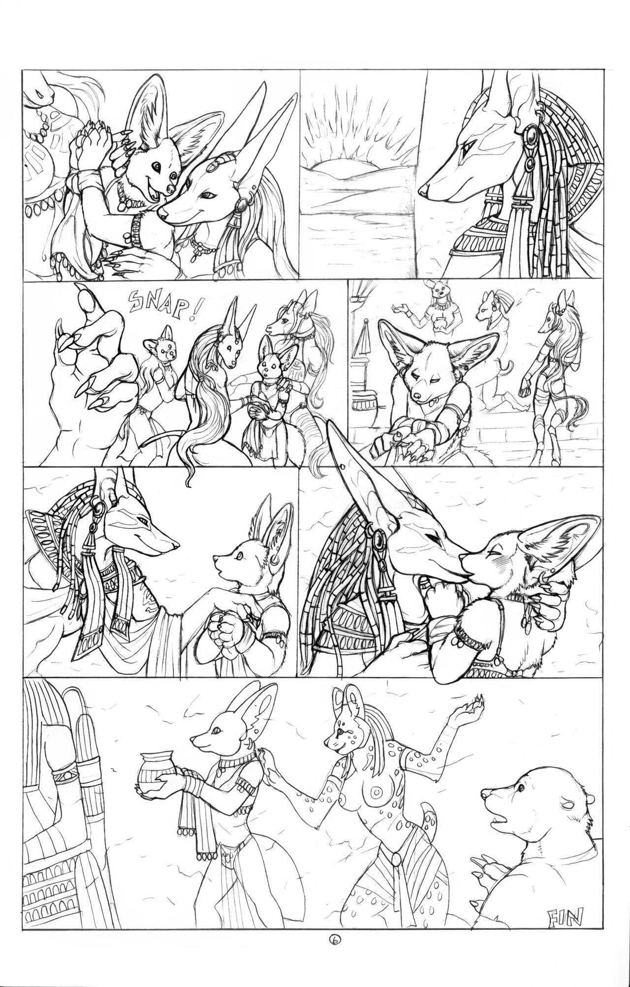 Anubis: Dark Desire #3 page 9 full