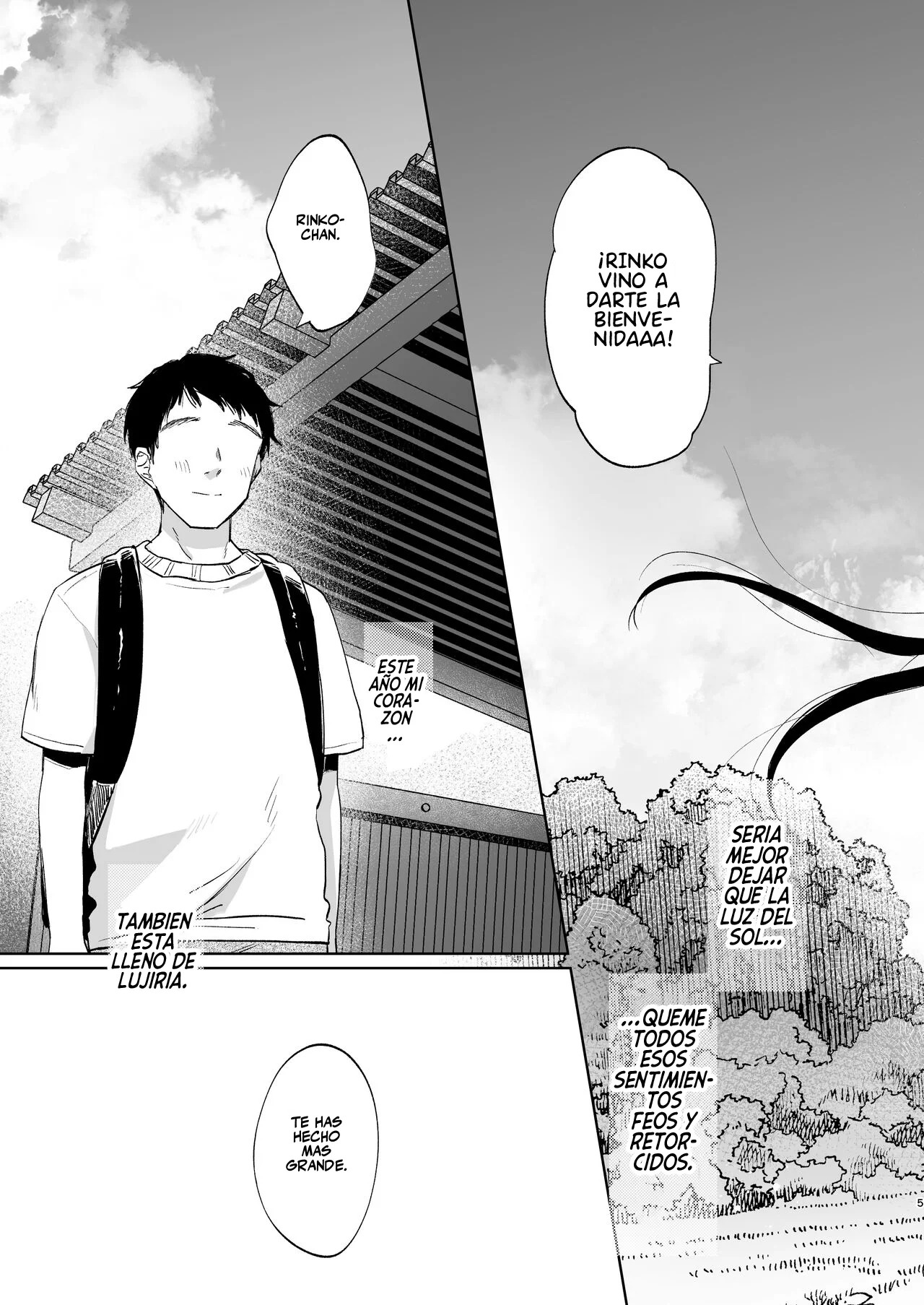 Rinko to Oji-san no Hajimete no Natsuyasumi | Las primeras vacaciones de verano de Rinko y su tio page 4 full