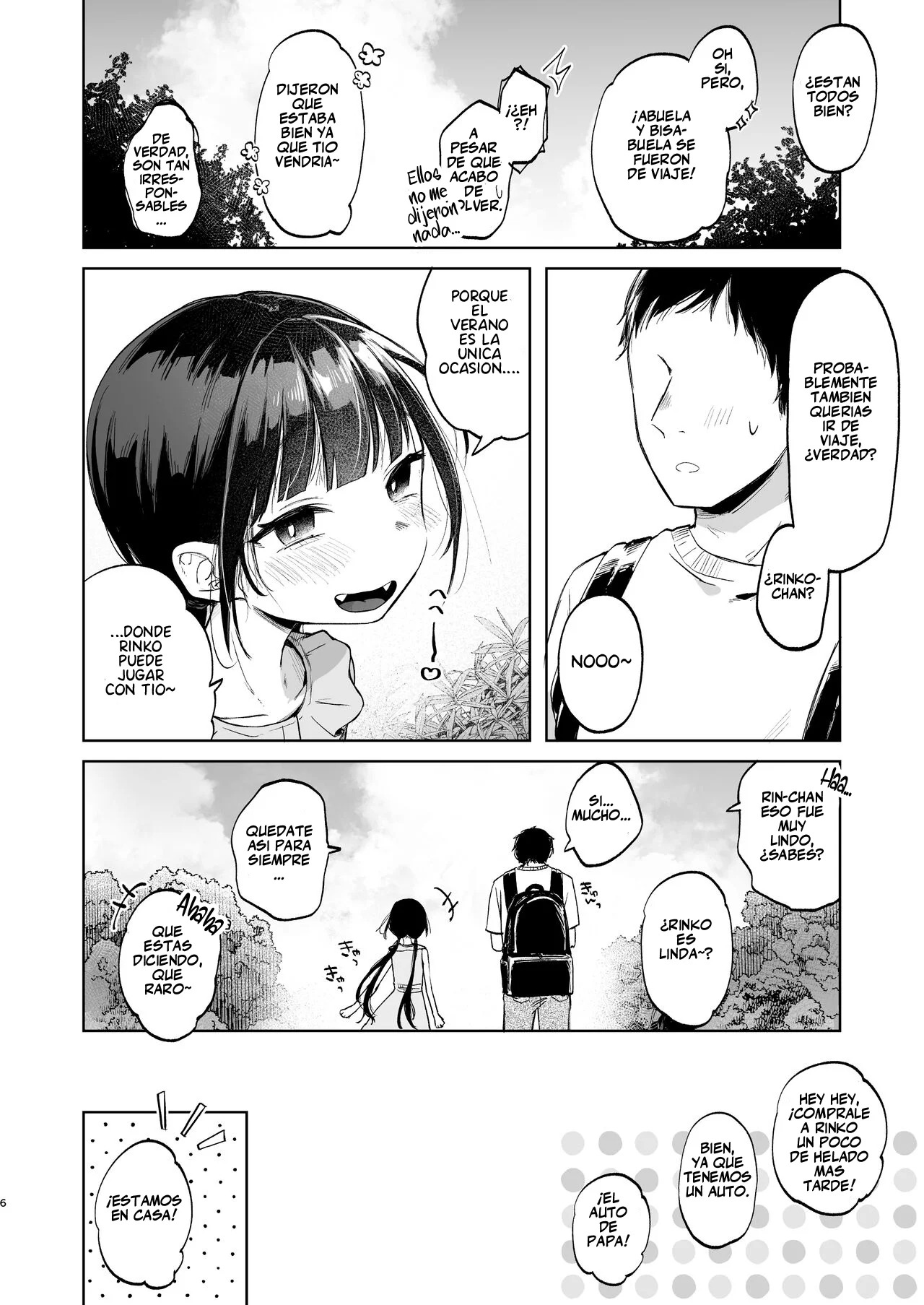 Rinko to Oji-san no Hajimete no Natsuyasumi | Las primeras vacaciones de verano de Rinko y su tio page 5 full