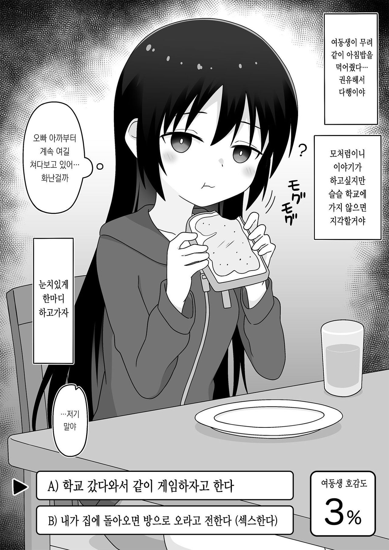 Hikikomori no Gimai o Nantoka Shitai Ani no Hanashi  | 히키코모리 여동생을 어떻게든 해보려는 오빠의 이야기 page 3 full