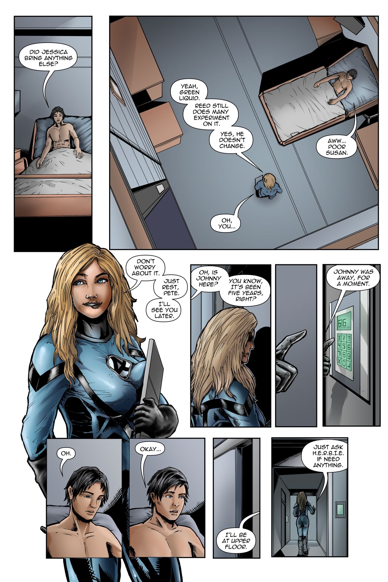 Parker's True Colors - Episode 2 - Red page 7 full