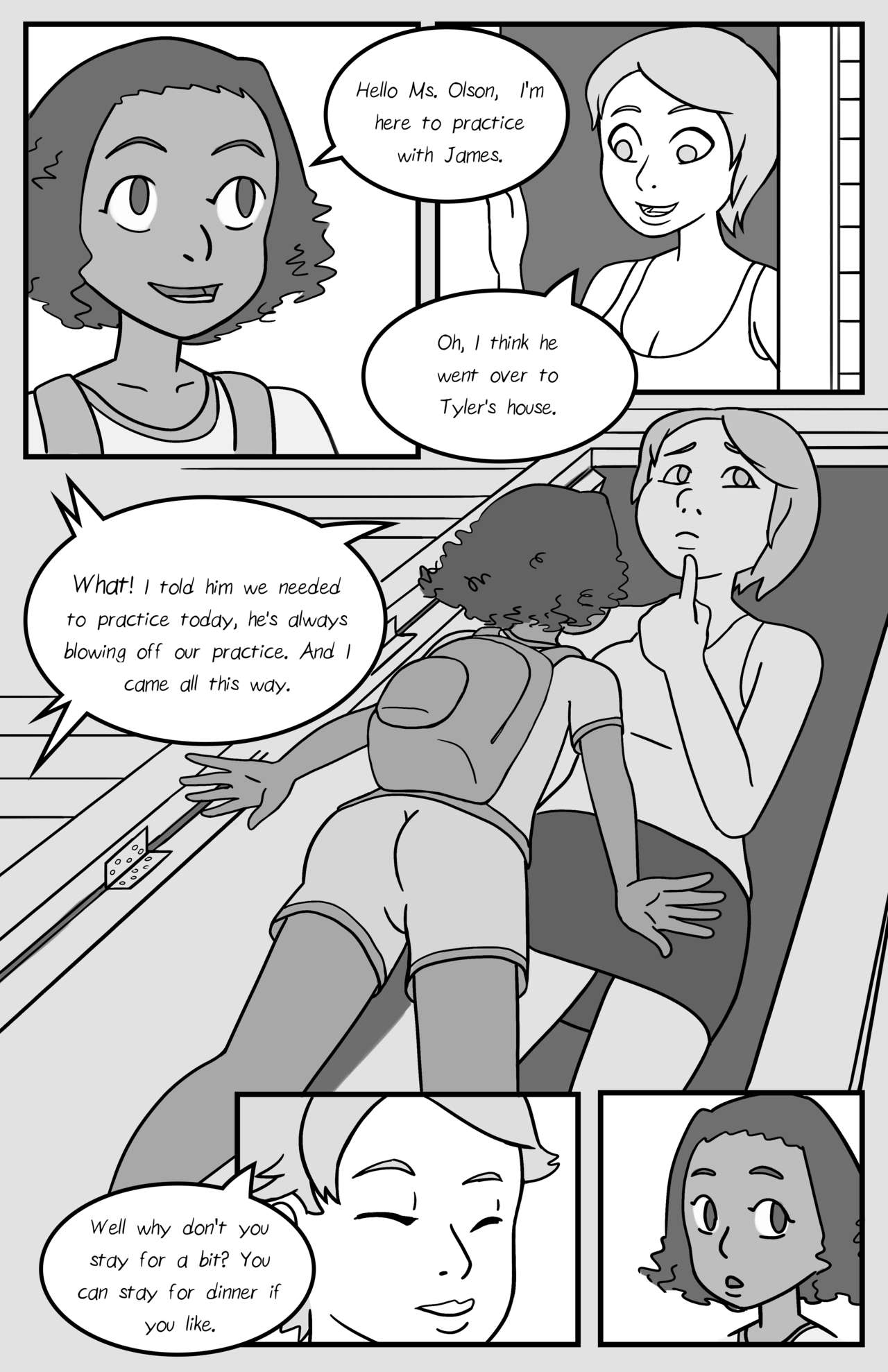 Soccer Mom: Becca and Rose page 2 full