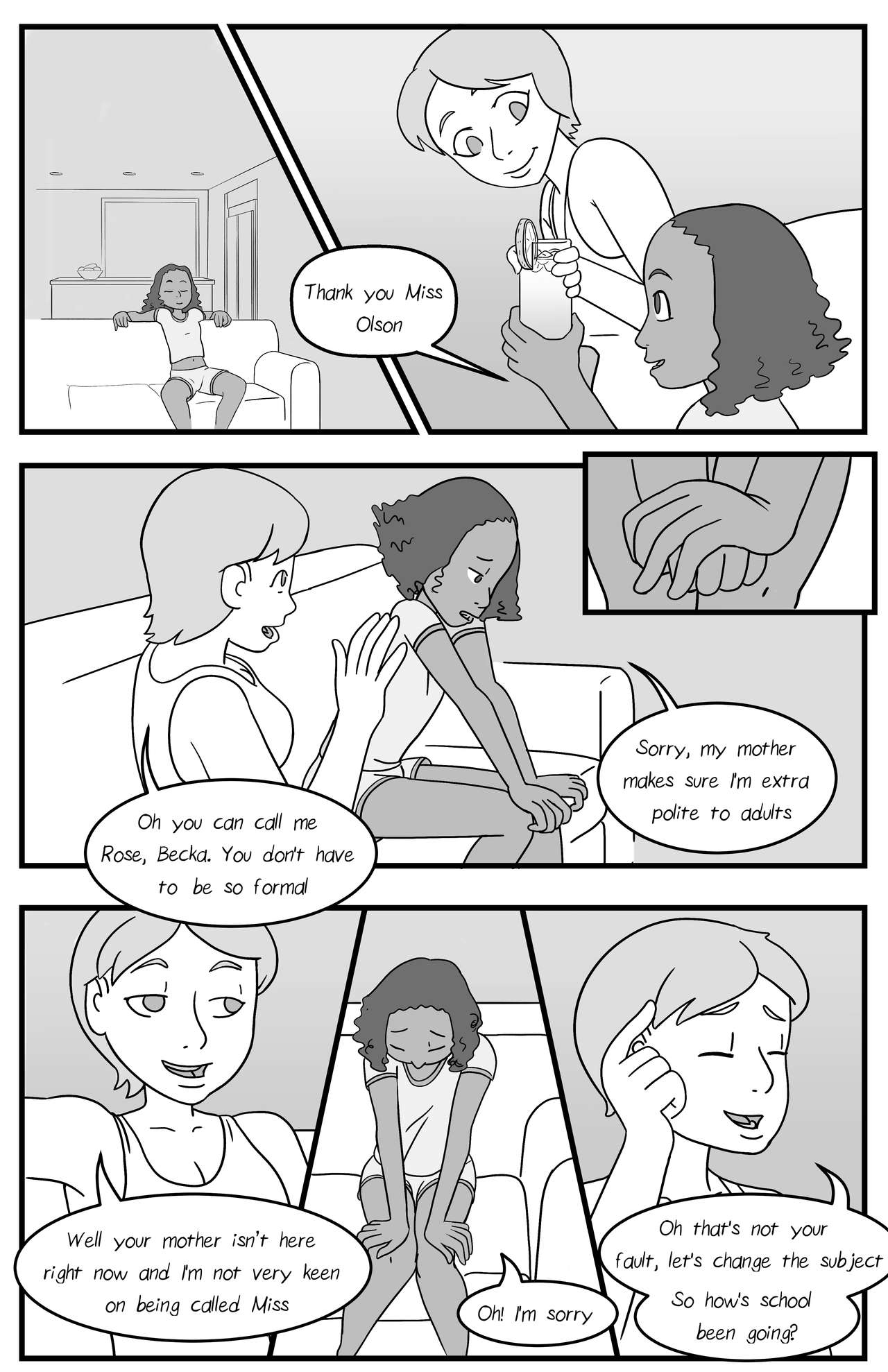 Soccer Mom: Becca and Rose page 3 full