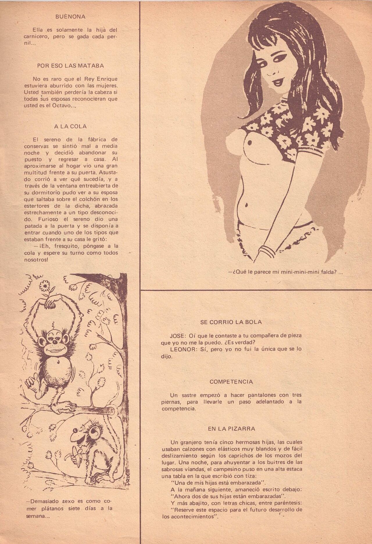 Revista Cosquillas N° 71 page 7 full