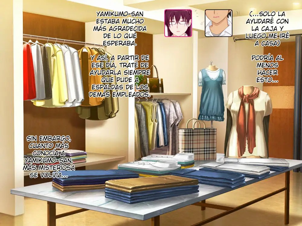 Beit Saki de Ijimerareteta Kurai Kanji no Onee-san o Tasukete Shimatta Ore, Seikatsu ga Taihen na Koto ni Naru | My Sex Life Changed Forever After I Saved The Gloomy Girl Who Was Being Bullied At My Part-time Job page 8 full